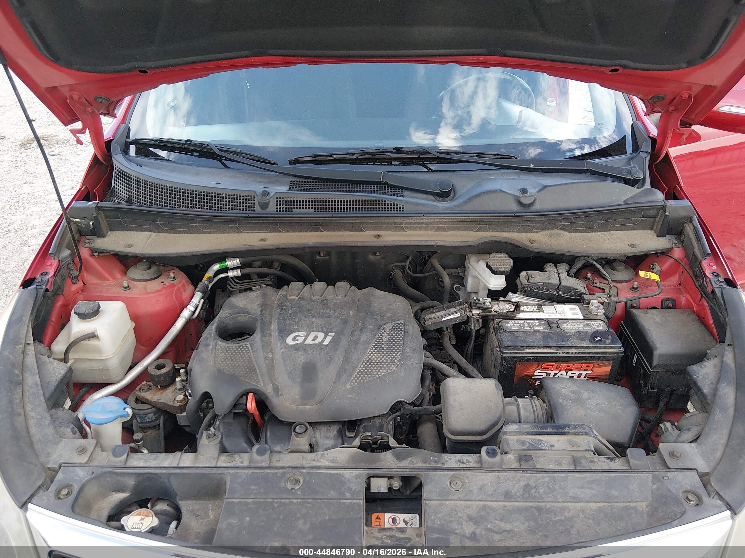 2015 Kia Sportage Ex Red vin: KNDPCCAC2F7747356