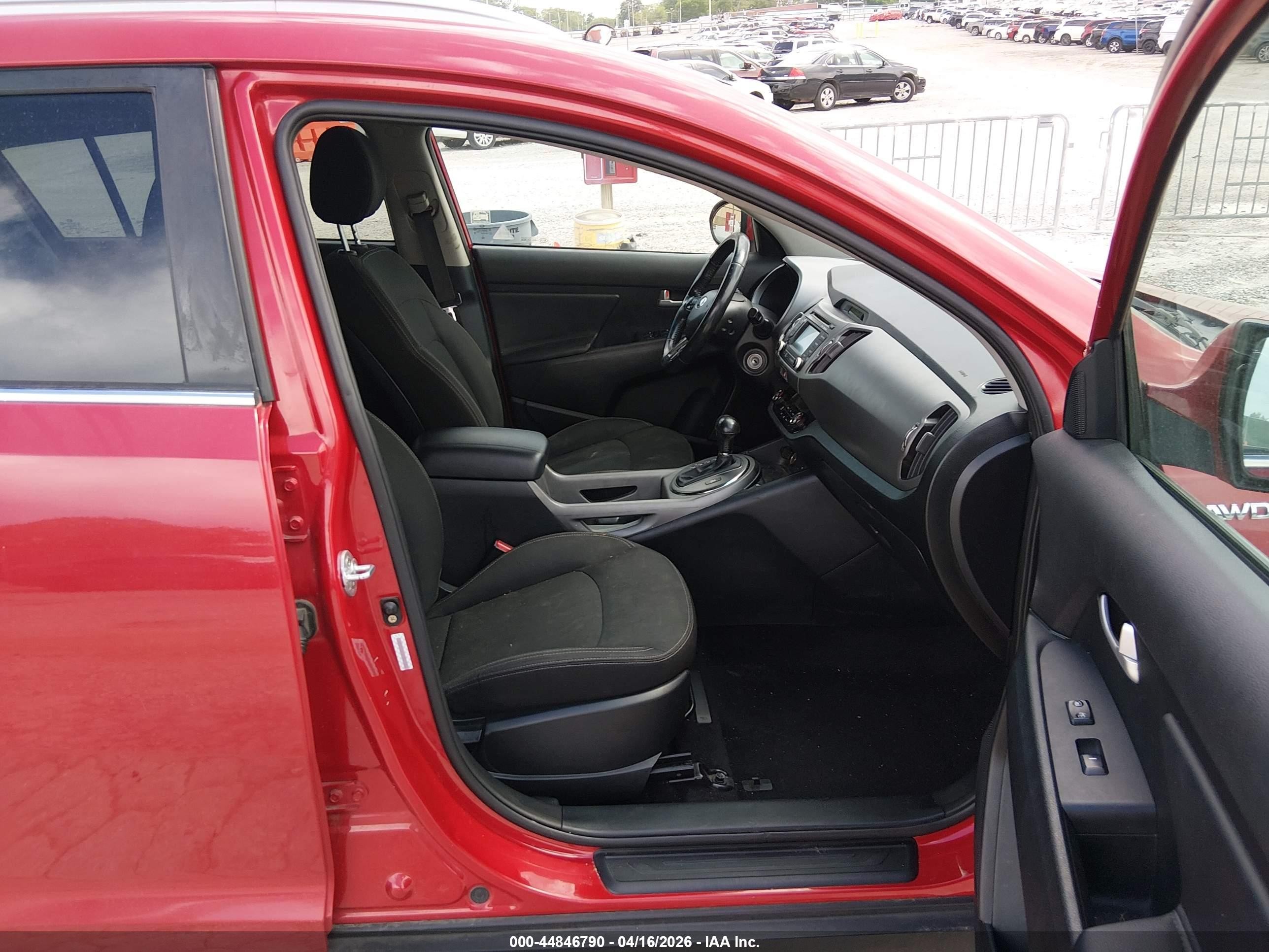 2015 Kia Sportage Ex Red vin: KNDPCCAC2F7747356