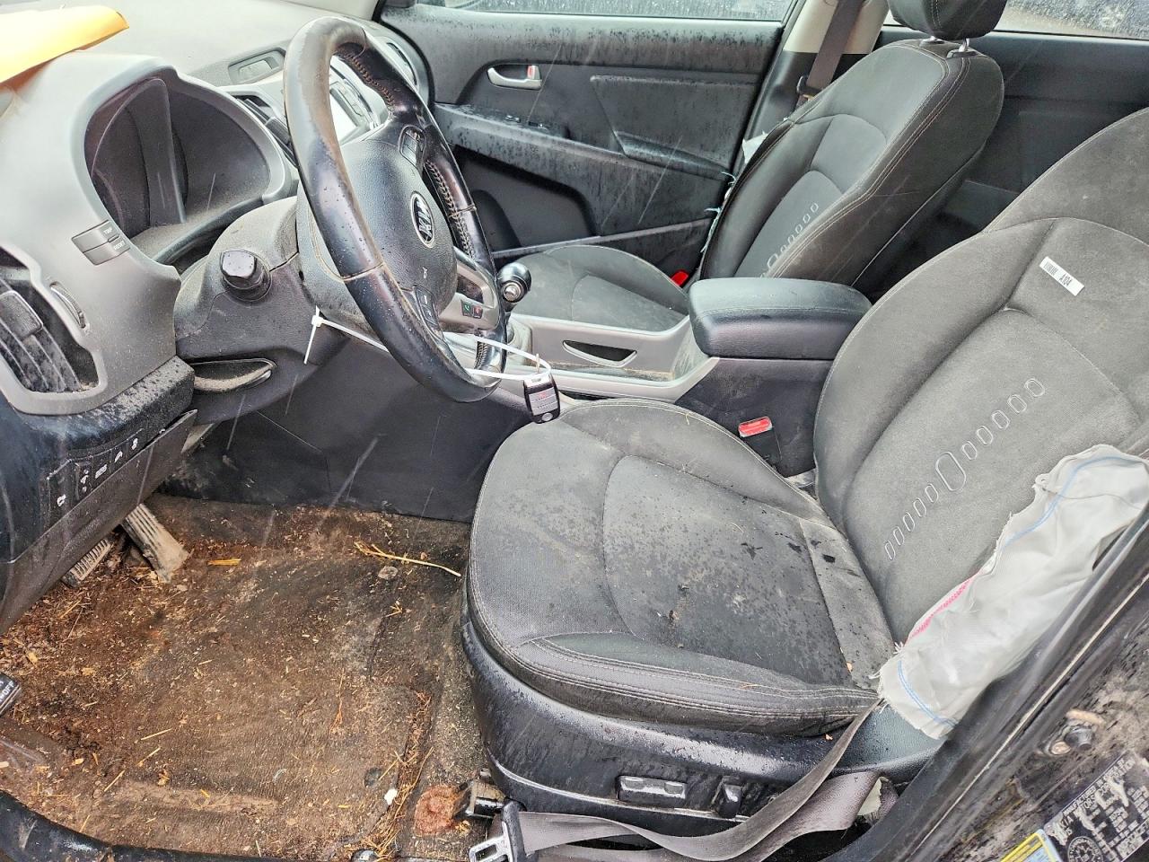 2015 Kia Sportage Ex Black vin: KNDPCCAC2F7776520