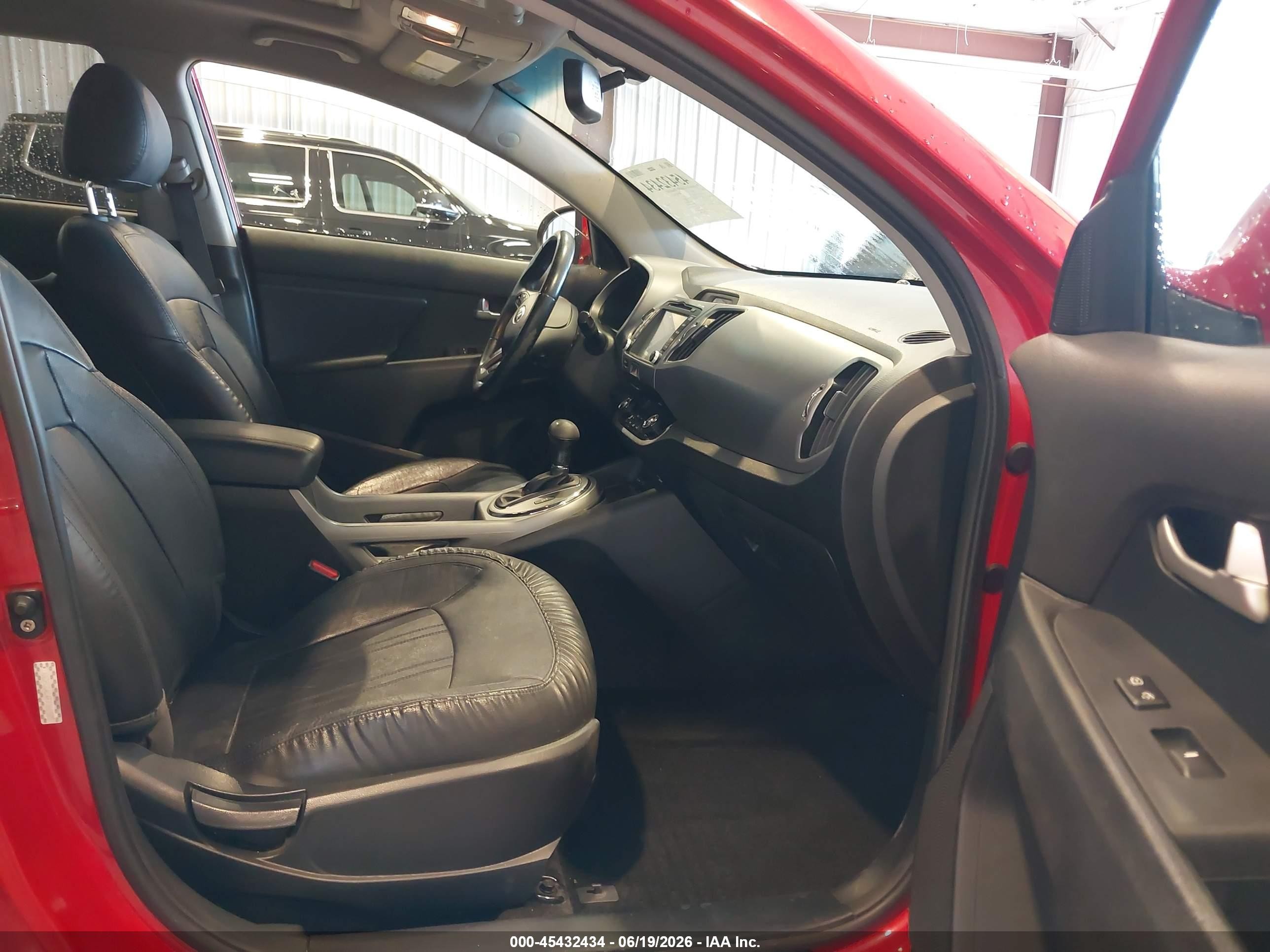 2015 Kia Sportage Ex Красный vin: KNDPCCAC4F7761503
