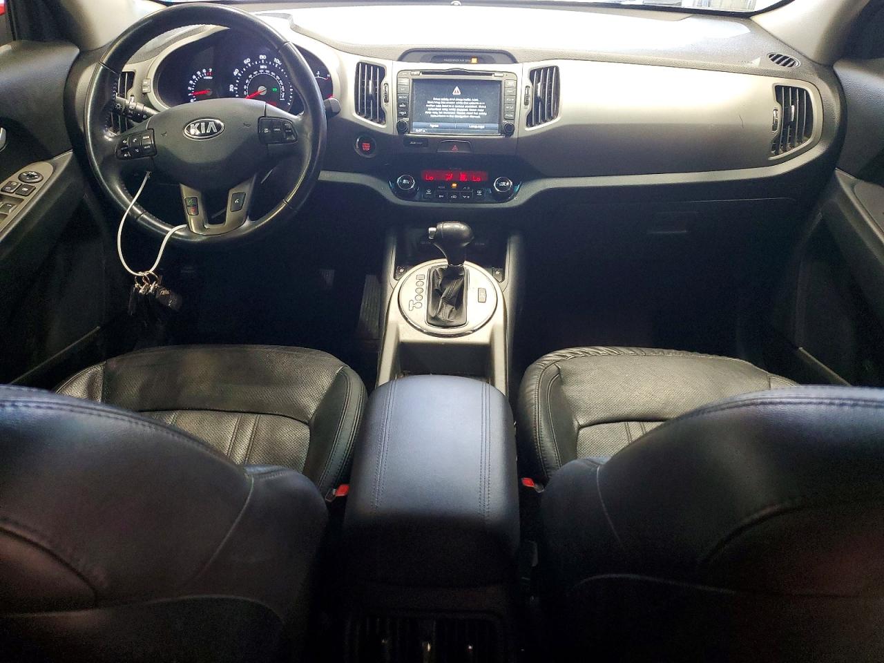 2014 Kia Sportage Ex Red vin: KNDPCCAC6E7590445