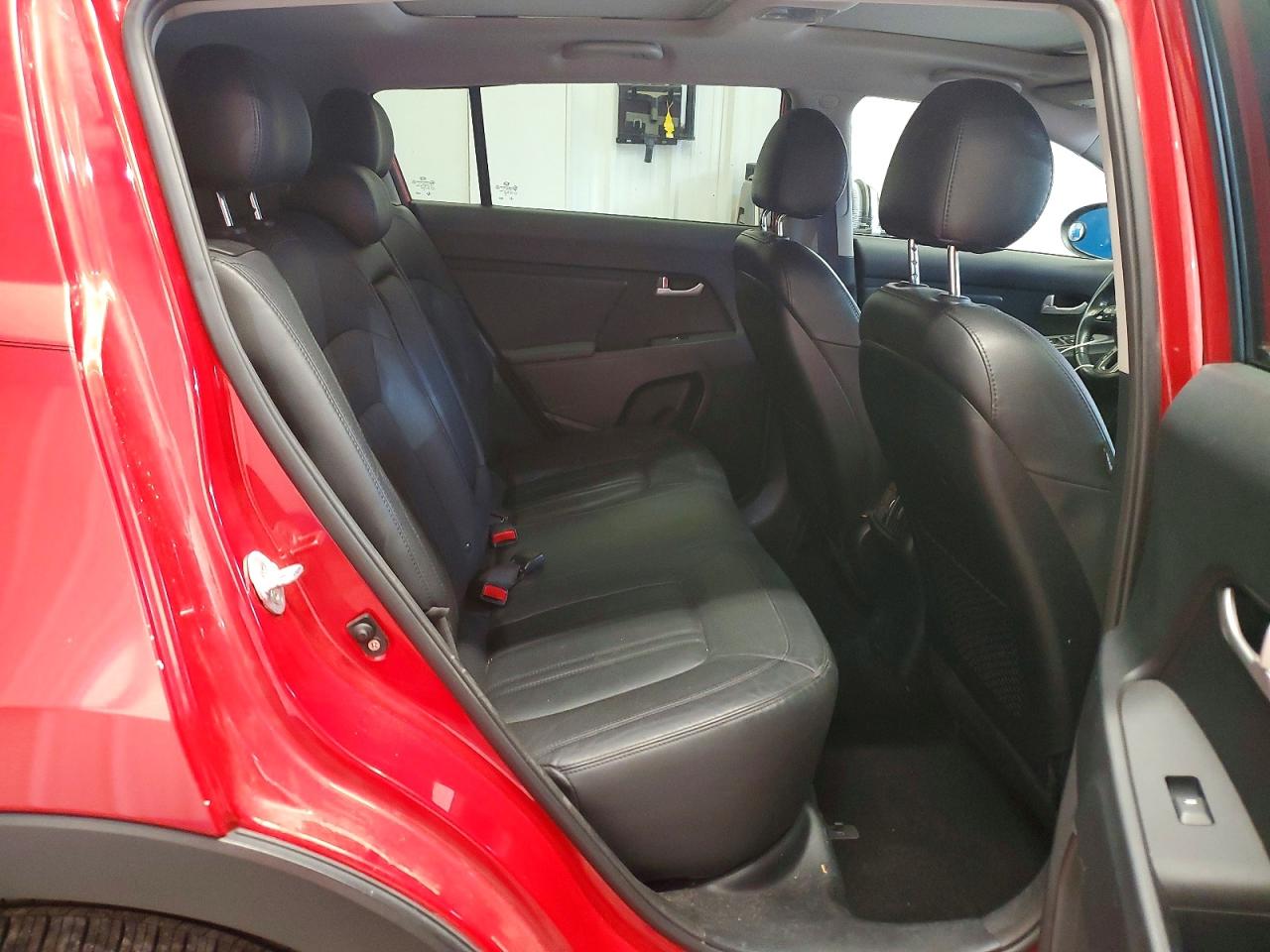 2014 Kia Sportage Ex Red vin: KNDPCCAC6E7590445