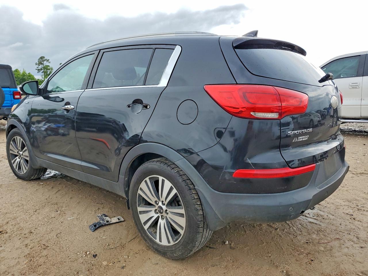 2015 Kia Sportage Ex Черный vin: KNDPCCAC7F7684254
