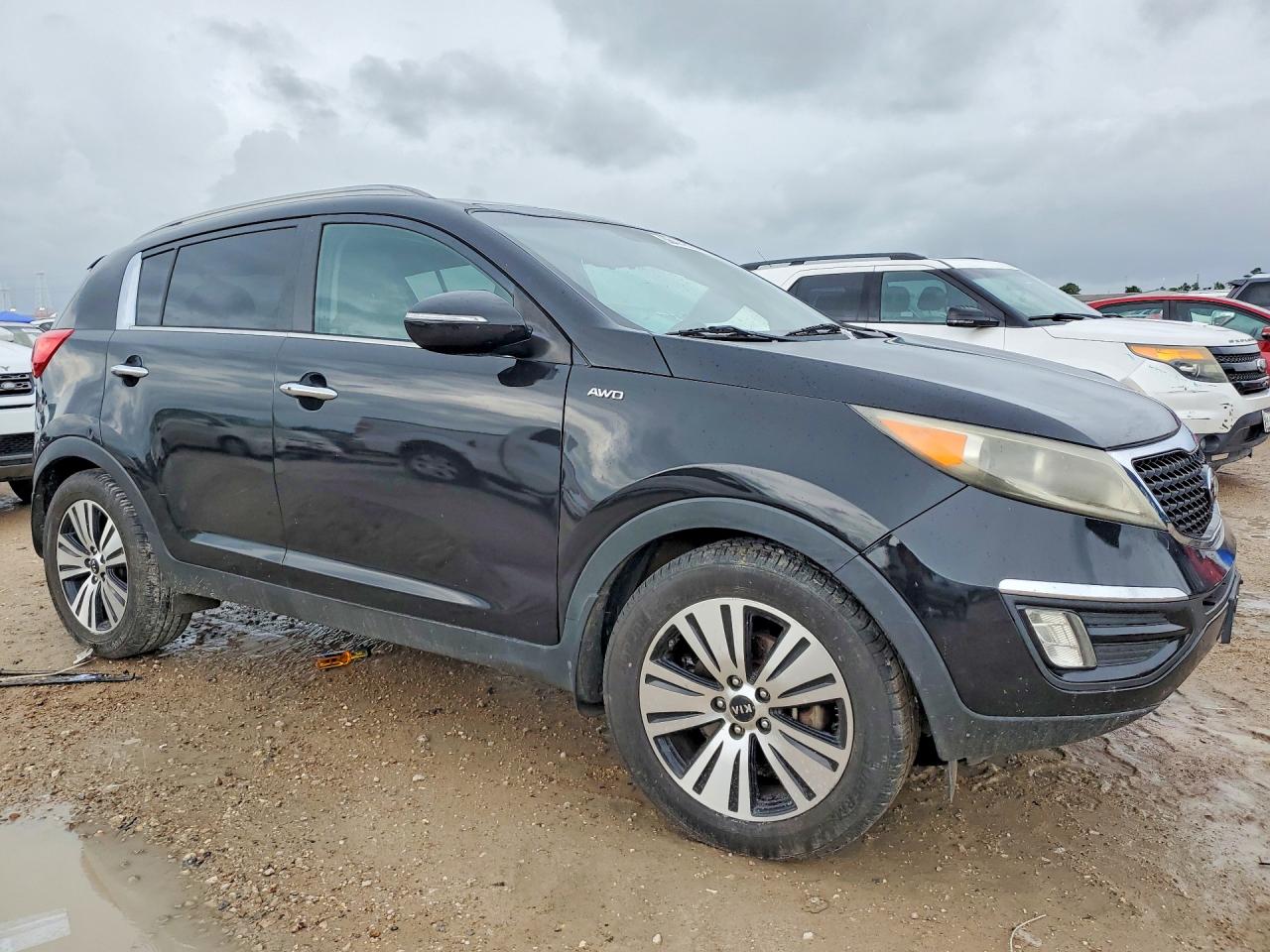2015 Kia Sportage Ex Черный vin: KNDPCCAC7F7684254