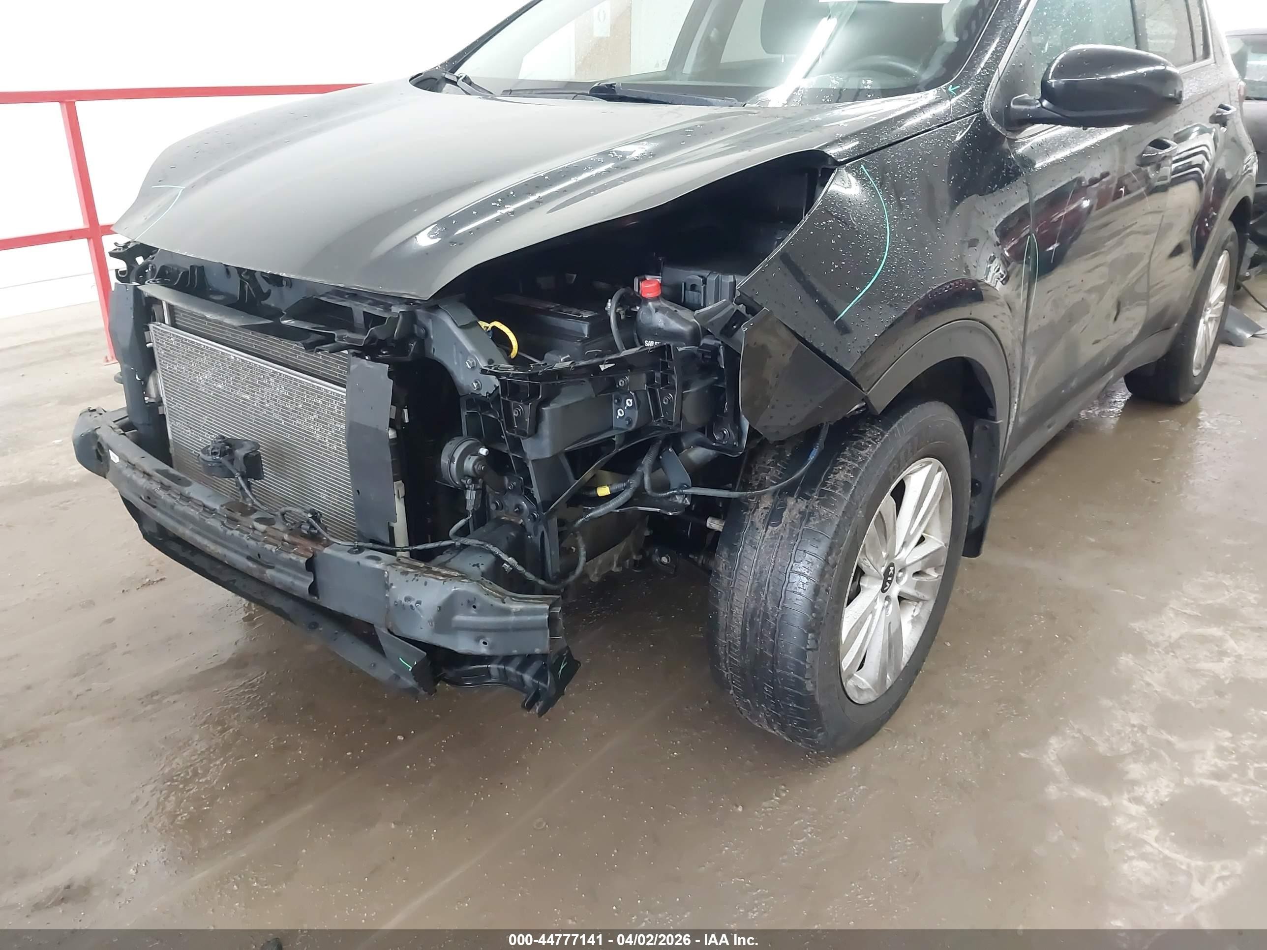 2017 Kia Sportage Lx Black vin: KNDPM3AC0H7135401