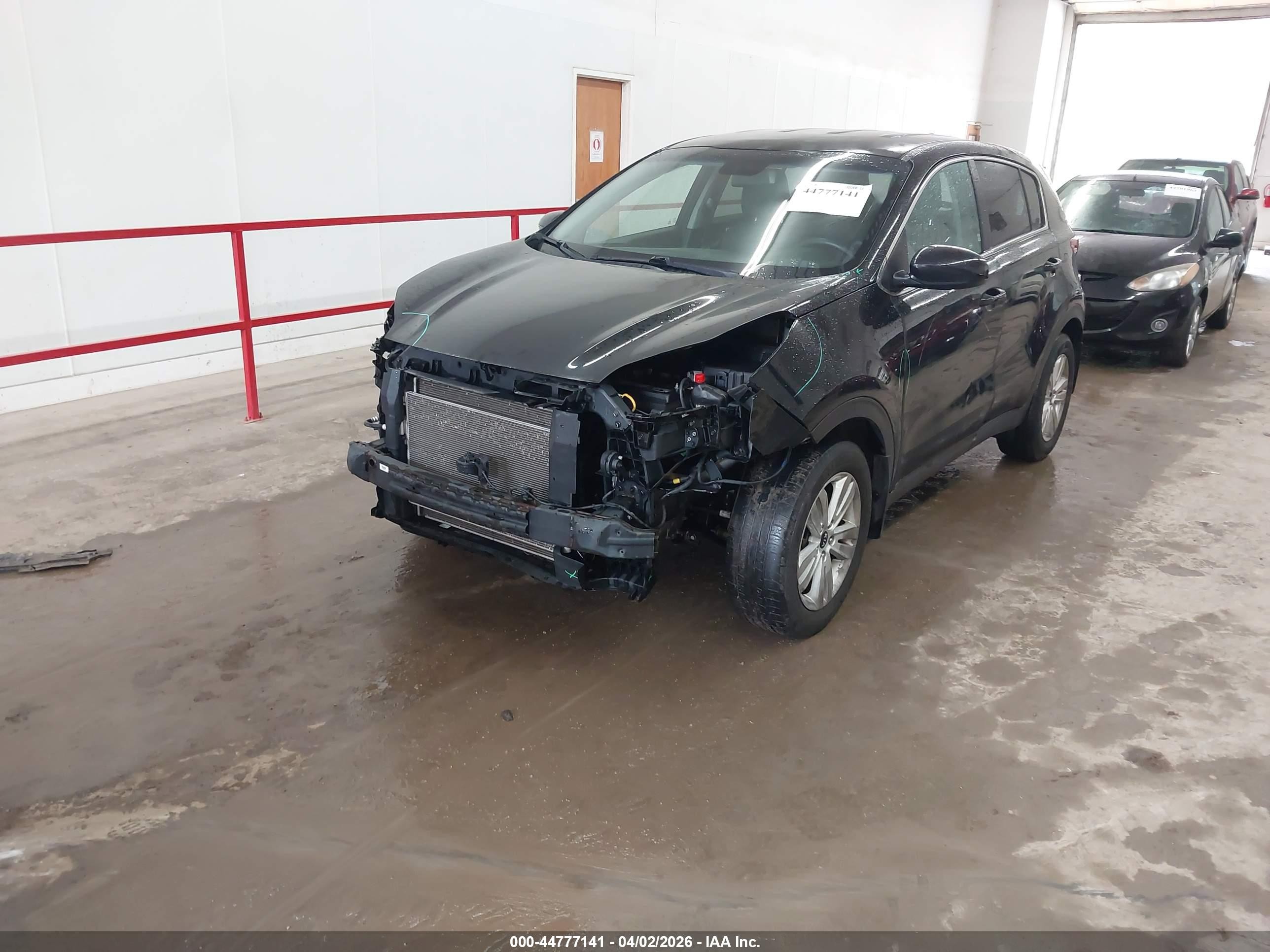 2017 Kia Sportage Lx Black vin: KNDPM3AC0H7135401