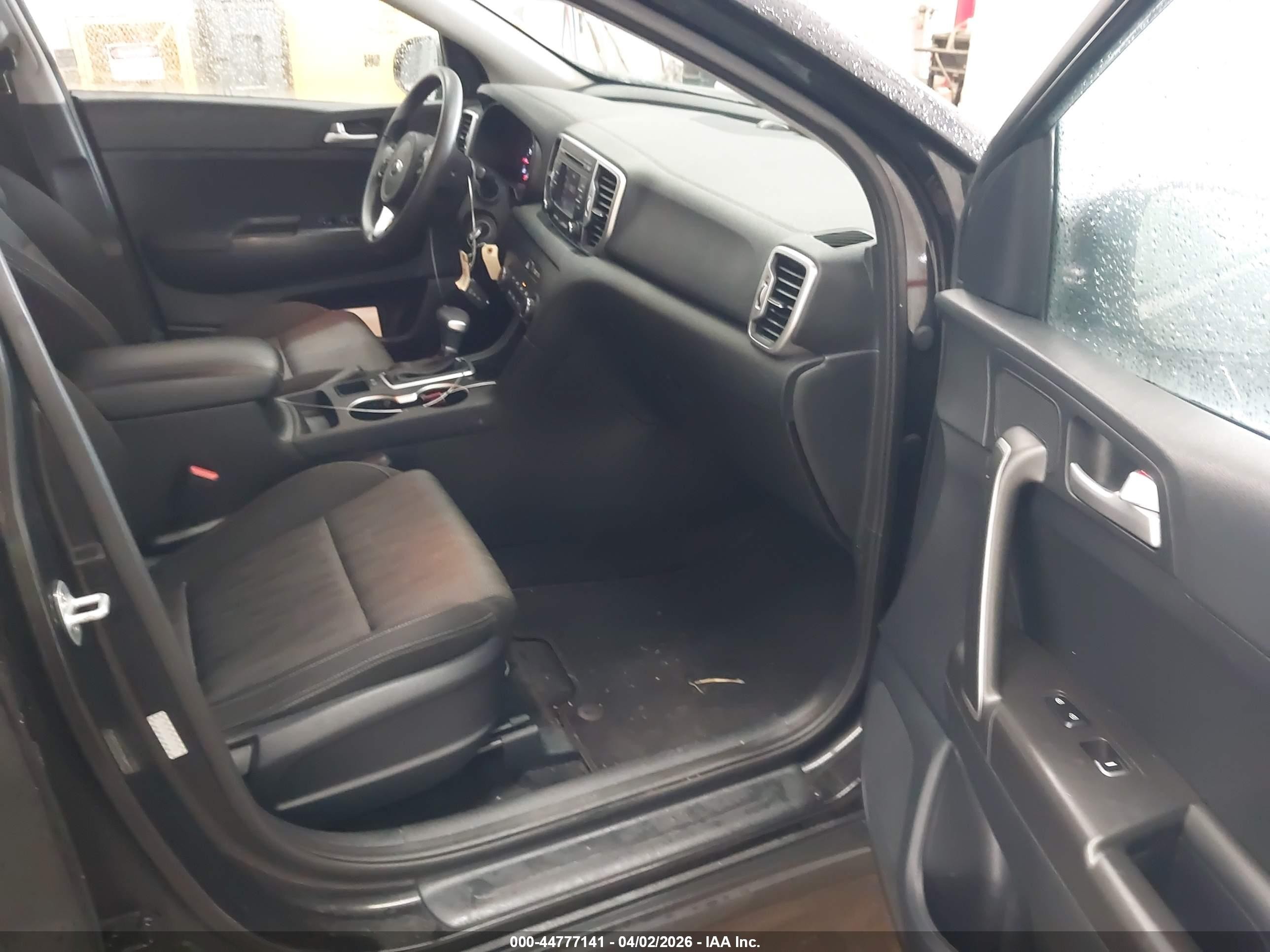 2017 Kia Sportage Lx Black vin: KNDPM3AC0H7135401