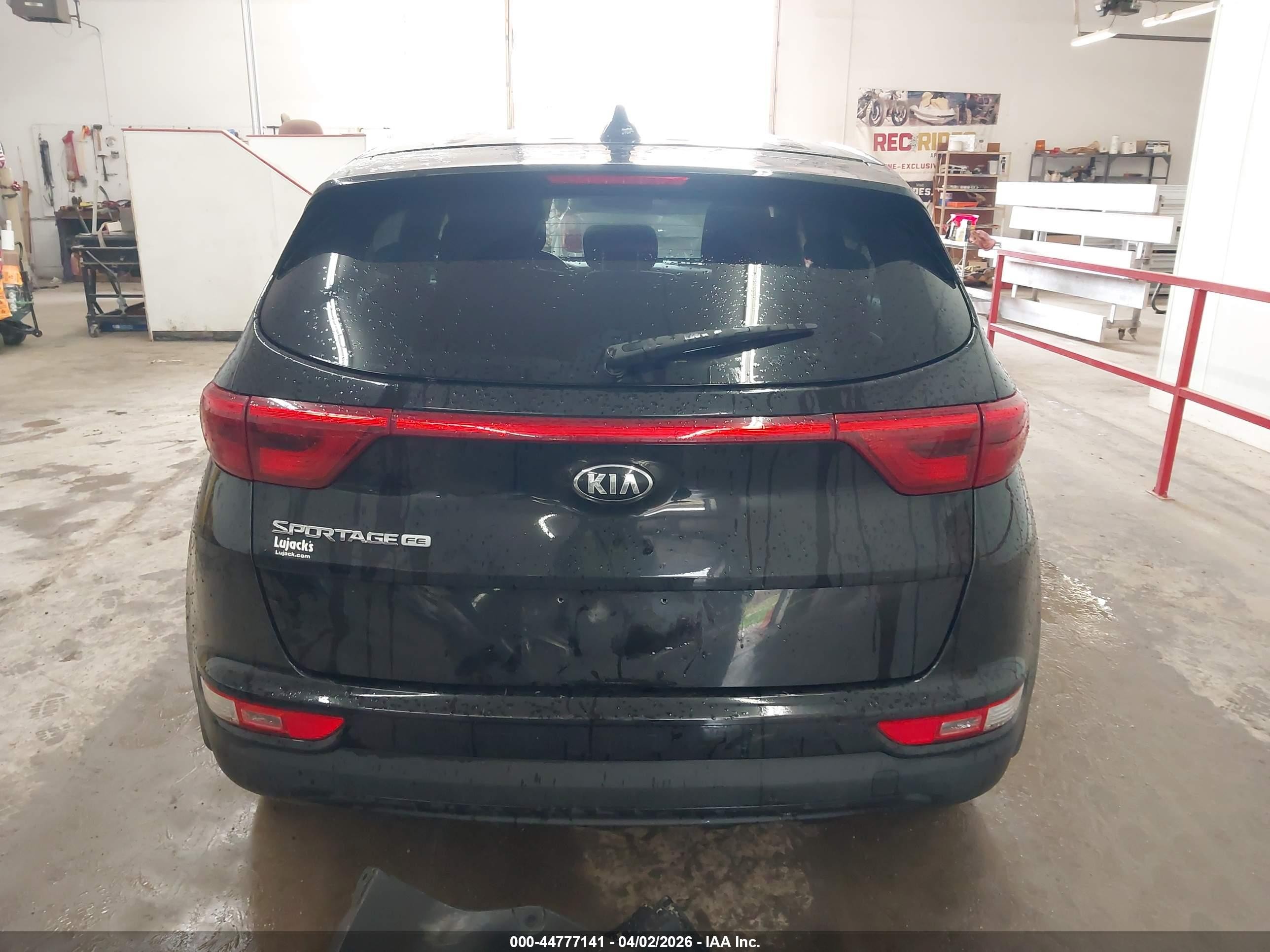 2017 Kia Sportage Lx Black vin: KNDPM3AC0H7135401