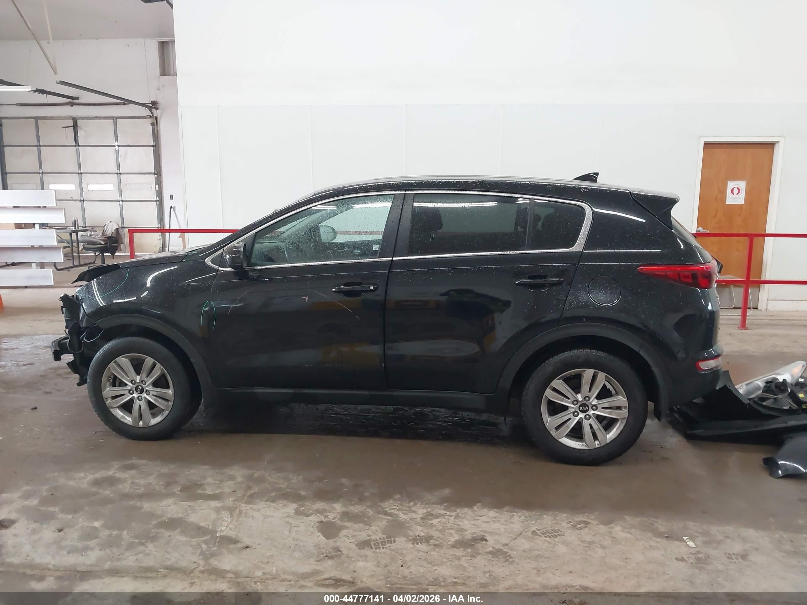 2017 Kia Sportage Lx Black vin: KNDPM3AC0H7135401
