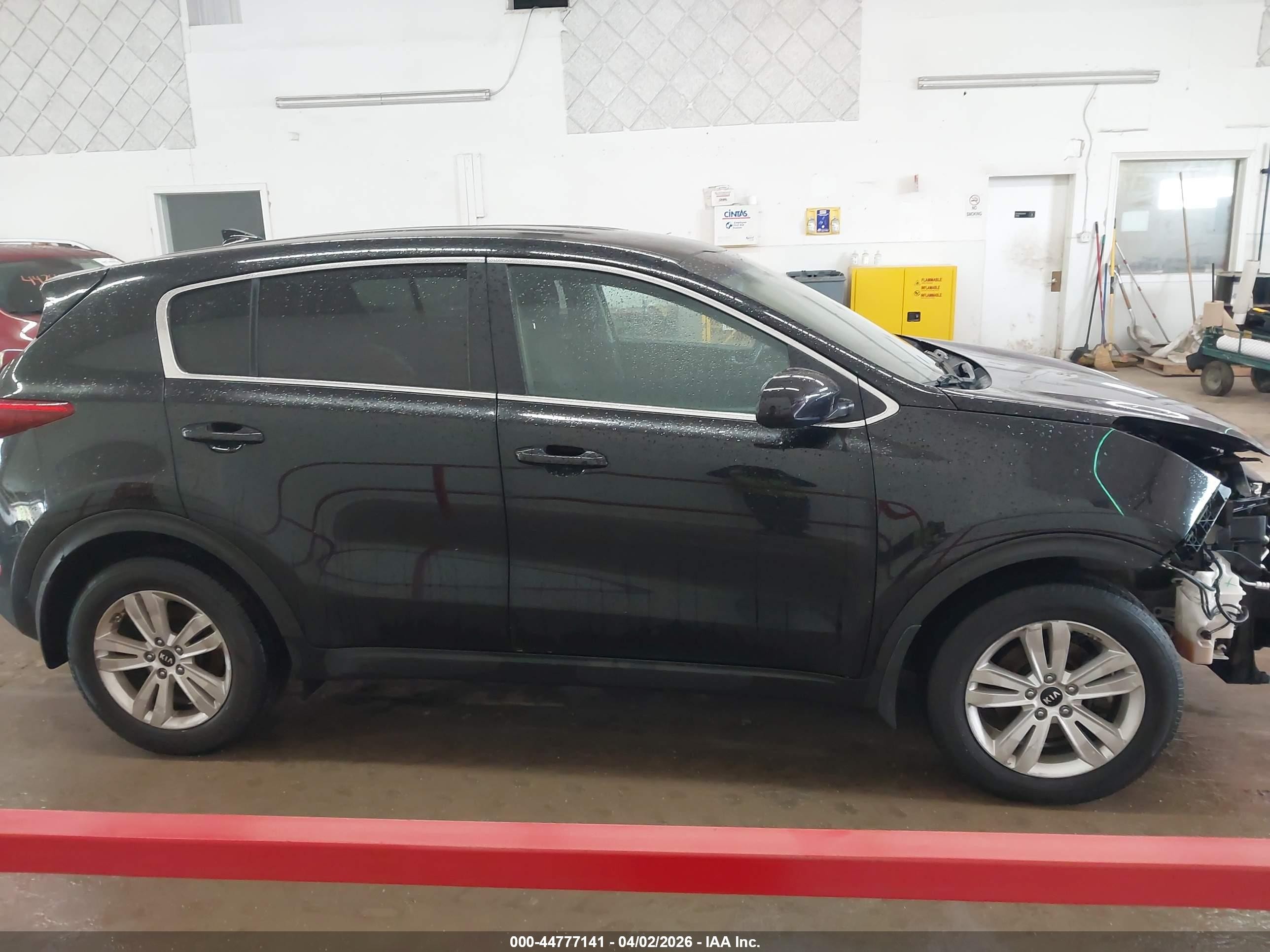 2017 Kia Sportage Lx Black vin: KNDPM3AC0H7135401