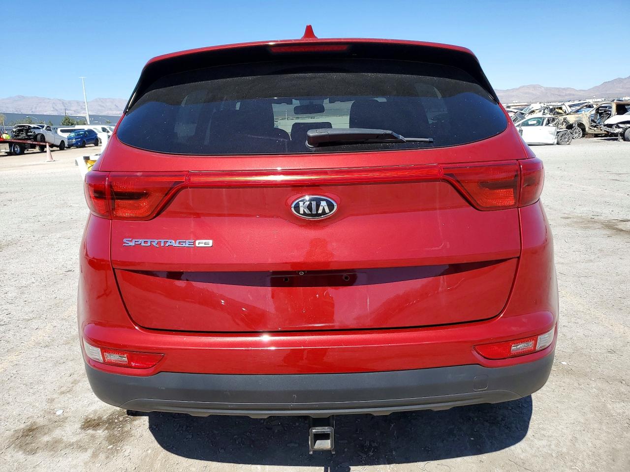 2017 Kia Sportage Lx Red vin: KNDPM3AC0H7166048