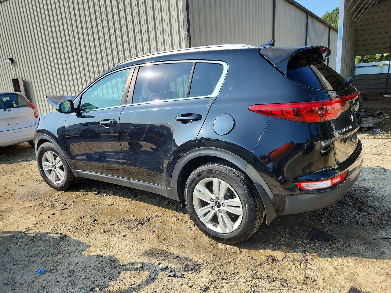 2018 Kia Sportage Lx Black vin: KNDPM3AC0J7413316