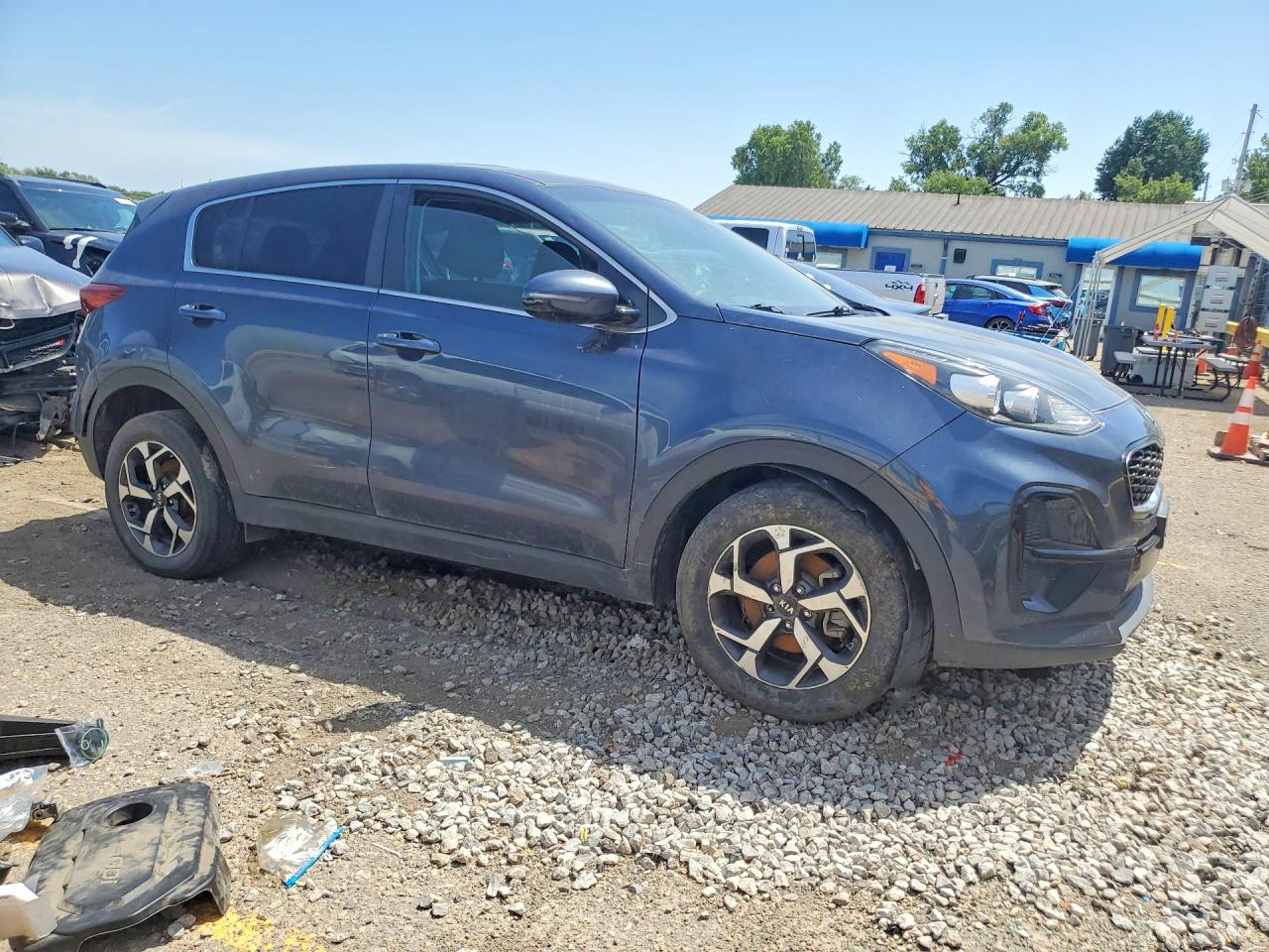 2020 Kia Sportage Lx Blue vin: KNDPM3AC0L7648849