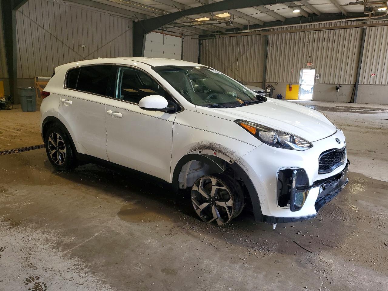 2020 Kia Sportage Lx White vin: KNDPM3AC0L7790926