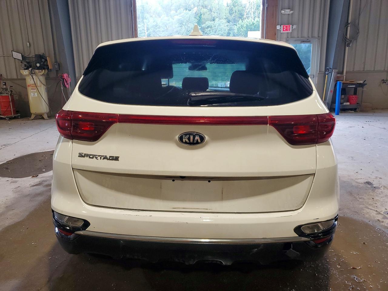 2020 Kia Sportage Lx White vin: KNDPM3AC0L7790926