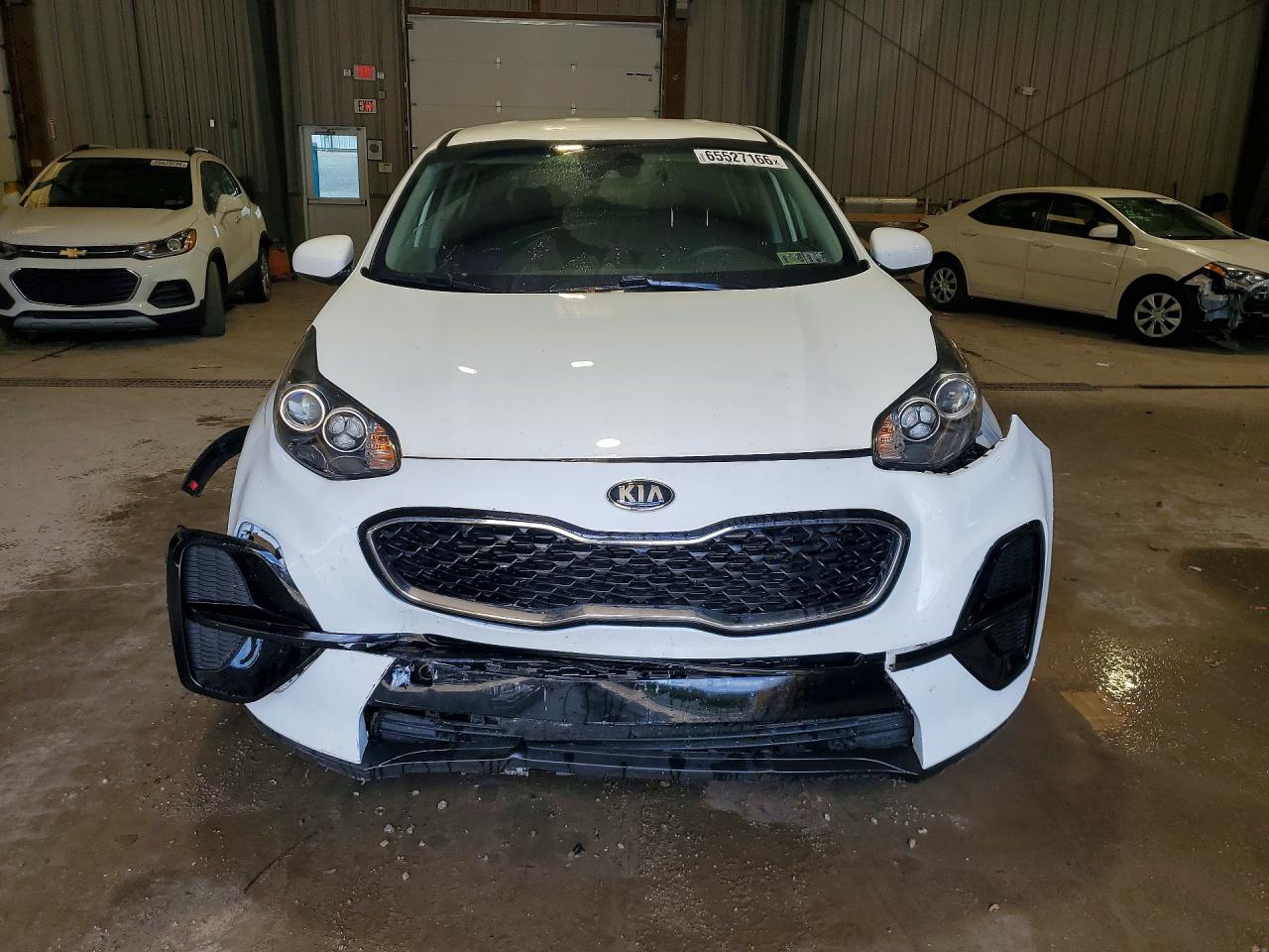 2020 Kia Sportage Lx White vin: KNDPM3AC0L7790926