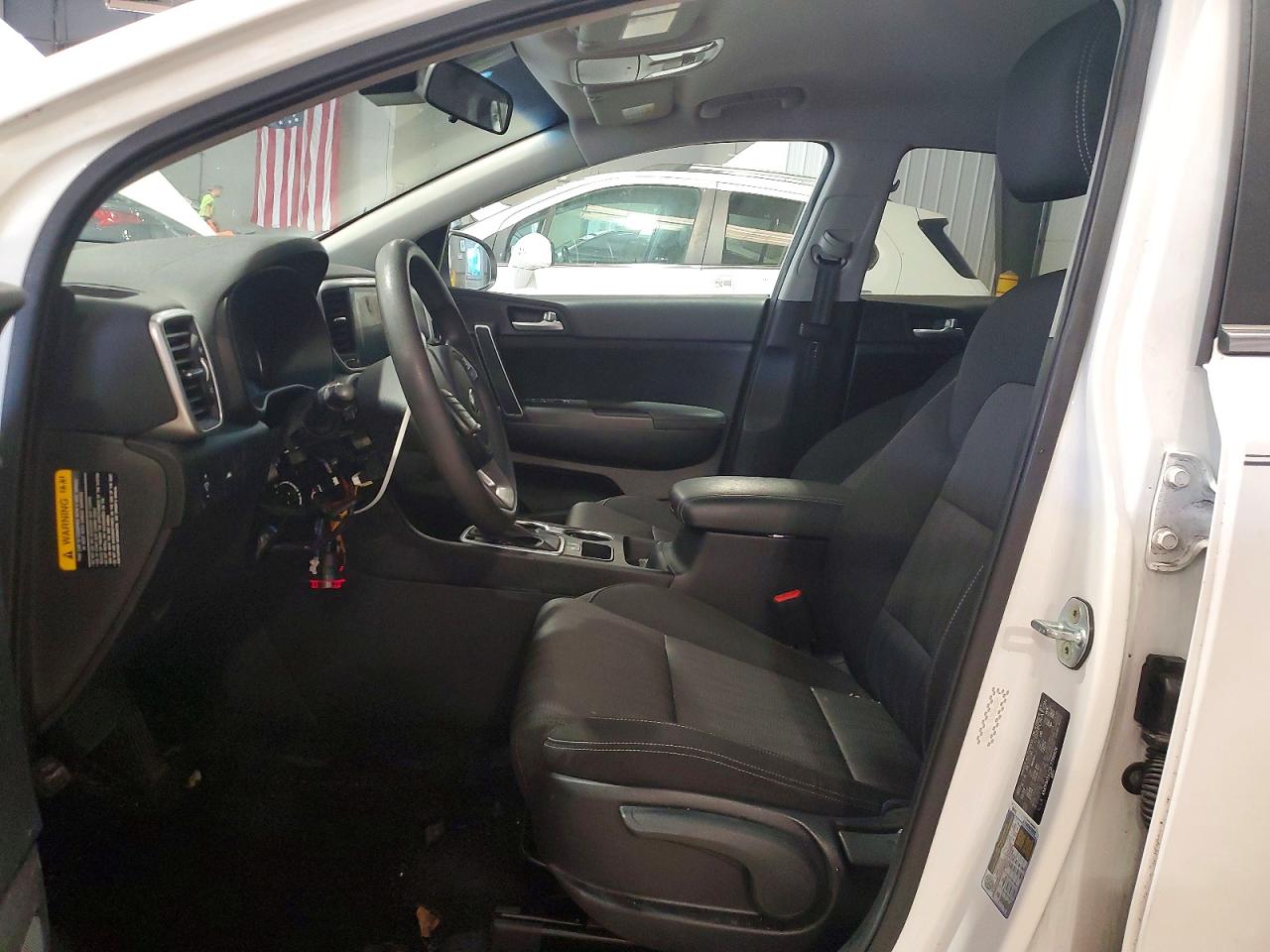 2020 Kia Sportage Lx White vin: KNDPM3AC0L7790926