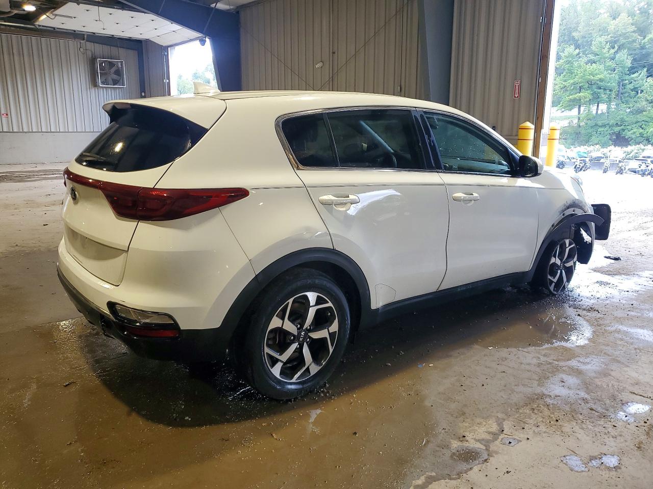 2020 Kia Sportage Lx White vin: KNDPM3AC0L7790926
