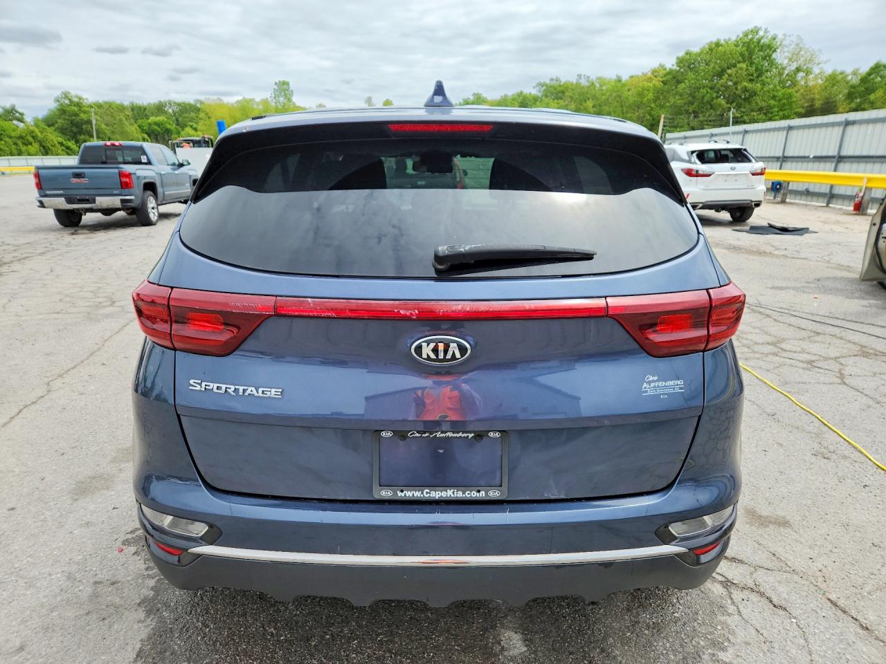 2020 Kia Sportage Lx Серый vin: KNDPM3AC0L7815775