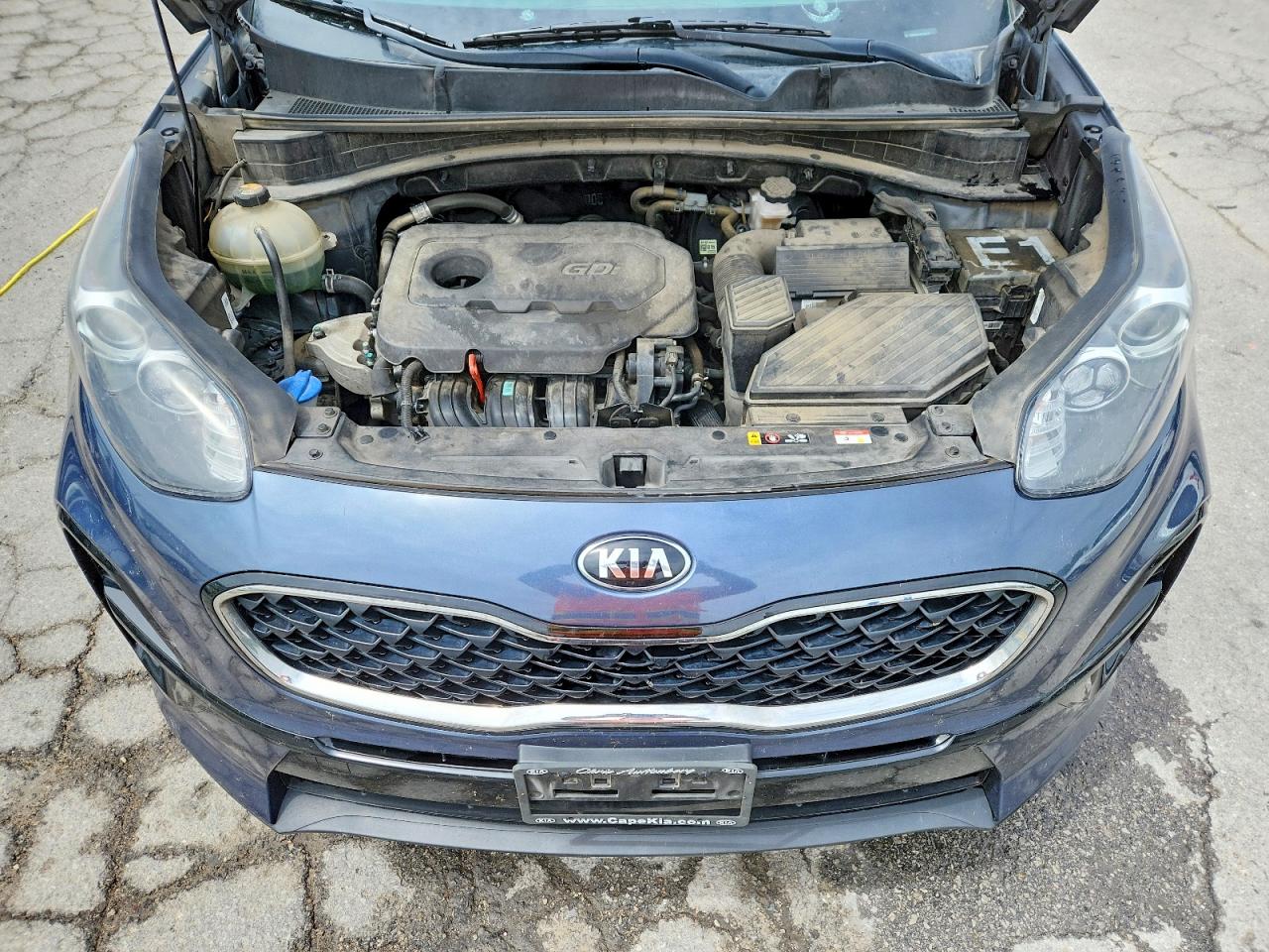 2020 Kia Sportage Lx Серый vin: KNDPM3AC0L7815775