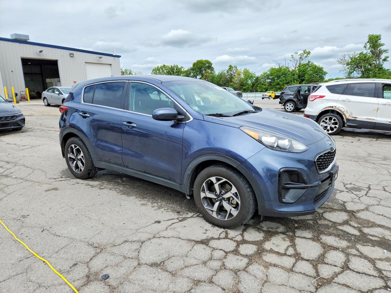2020 Kia Sportage Lx Серый vin: KNDPM3AC0L7815775