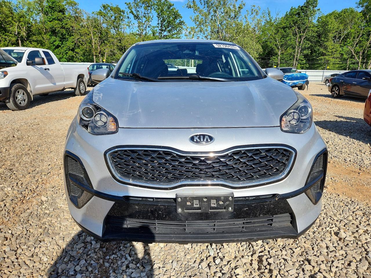 2021 Kia Sportage Lx Silver vin: KNDPM3AC0M7888985