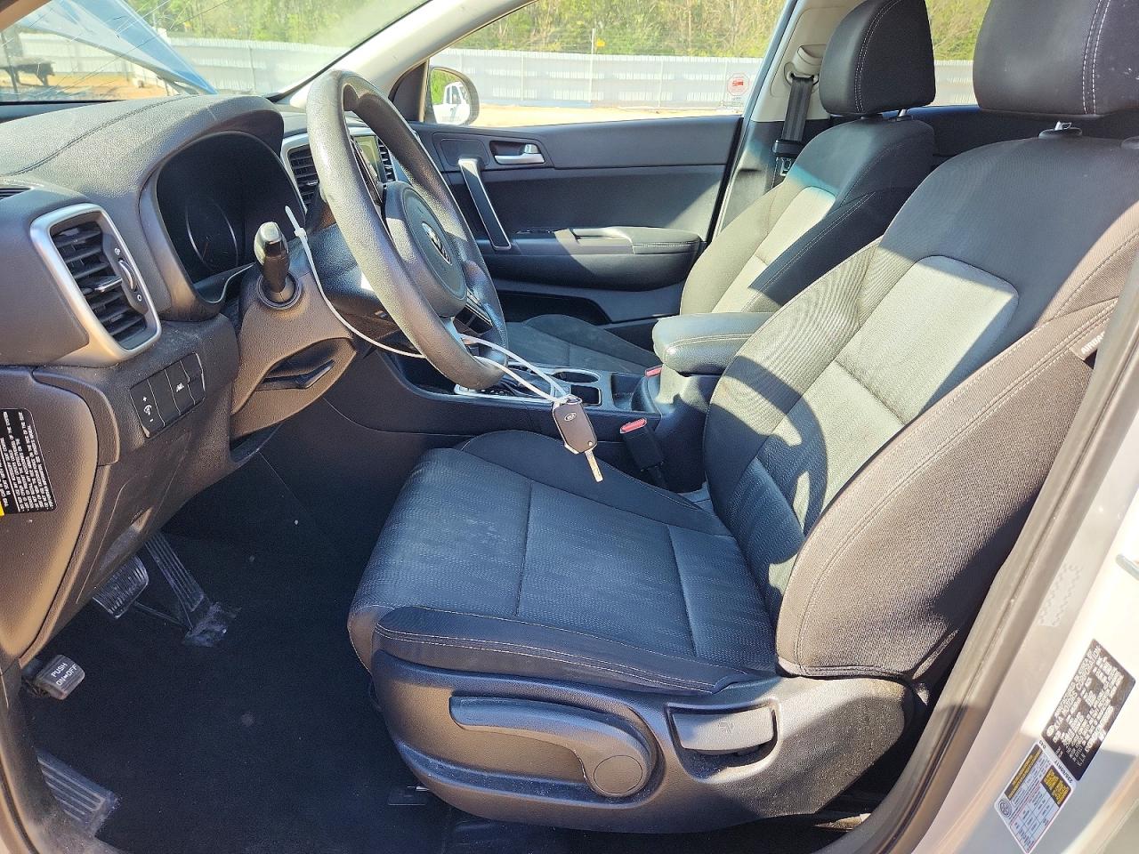 2021 Kia Sportage Lx Silver vin: KNDPM3AC0M7888985