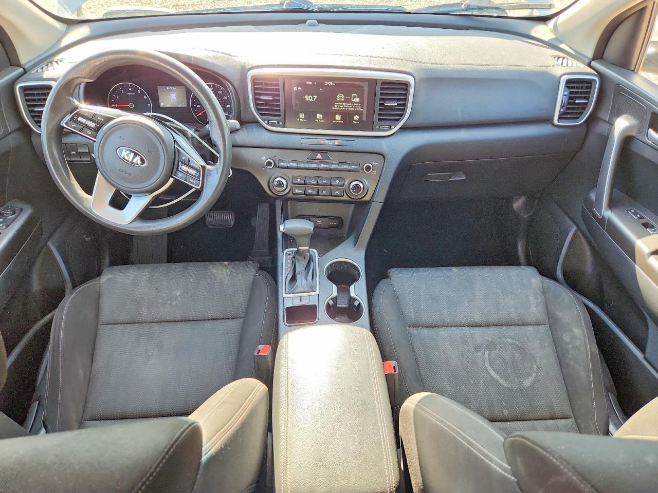 2021 Kia Sportage Lx Silver vin: KNDPM3AC0M7888985