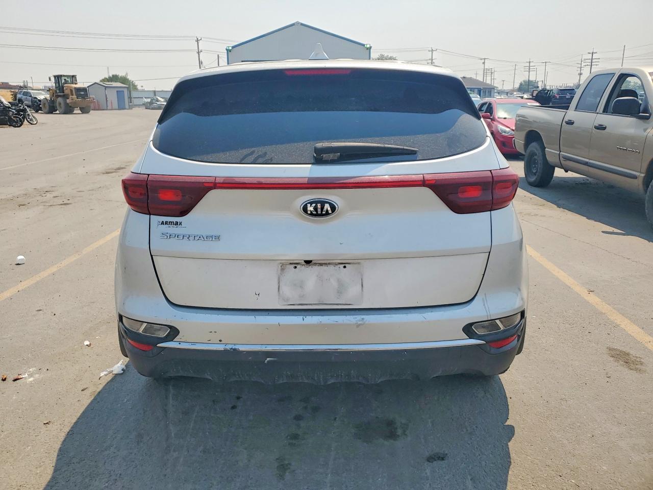 2022 Kia Sportage Lx Silver vin: KNDPM3AC0N7950600
