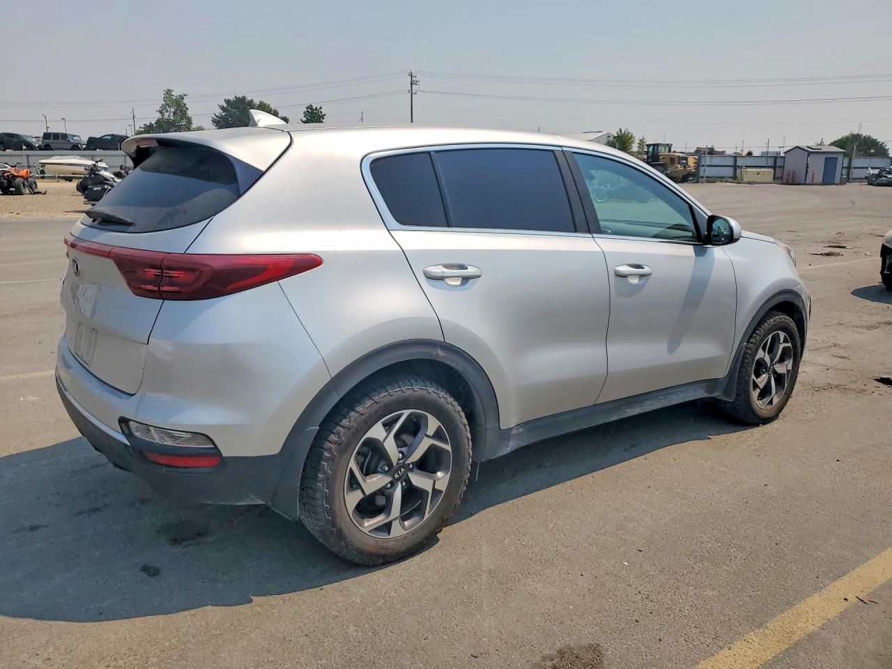 2022 Kia Sportage Lx Silver vin: KNDPM3AC0N7950600