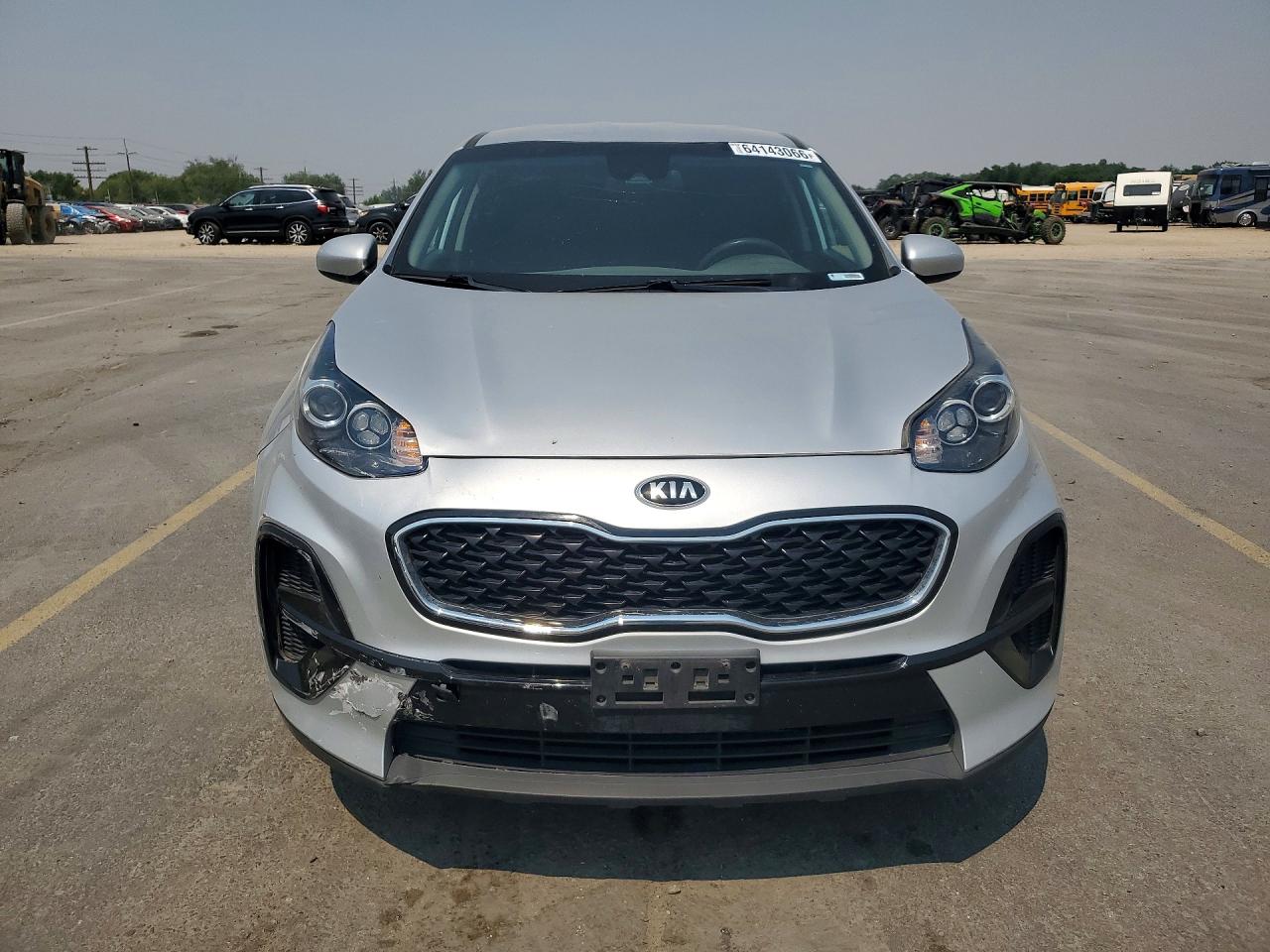 2022 Kia Sportage Lx Silver vin: KNDPM3AC0N7950600