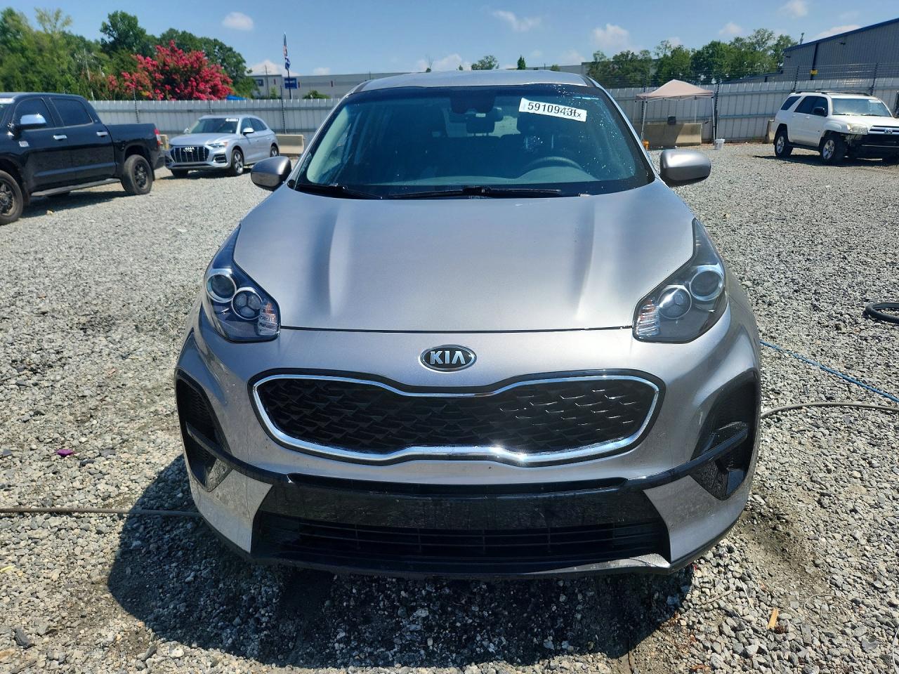 2021 Kia Sportage Lx Silver vin: KNDPM3AC1M7944934