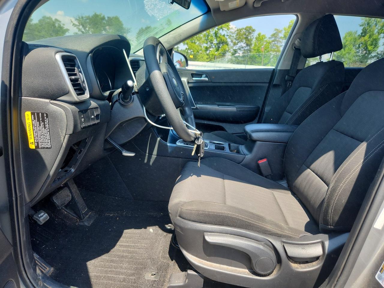 2021 Kia Sportage Lx Silver vin: KNDPM3AC1M7944934