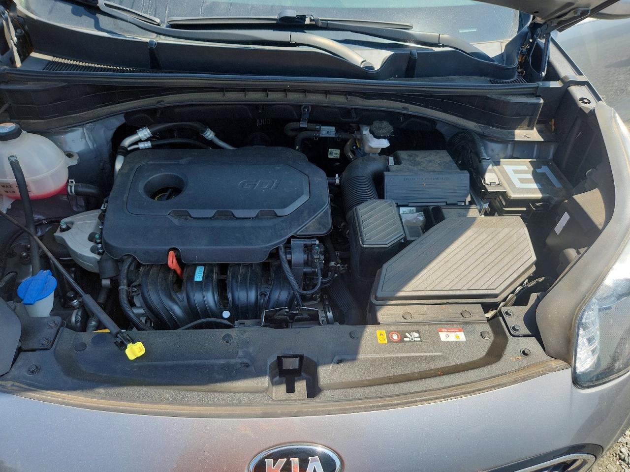 2021 Kia Sportage Lx Silver vin: KNDPM3AC1M7944934