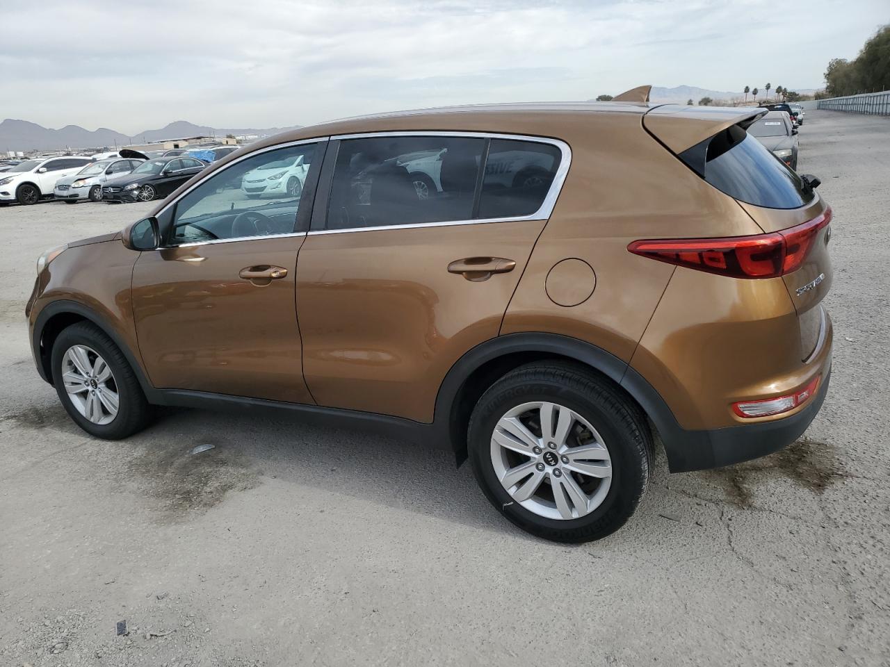 2017 Kia Sportage Lx Brown vin: KNDPM3AC3H7061892