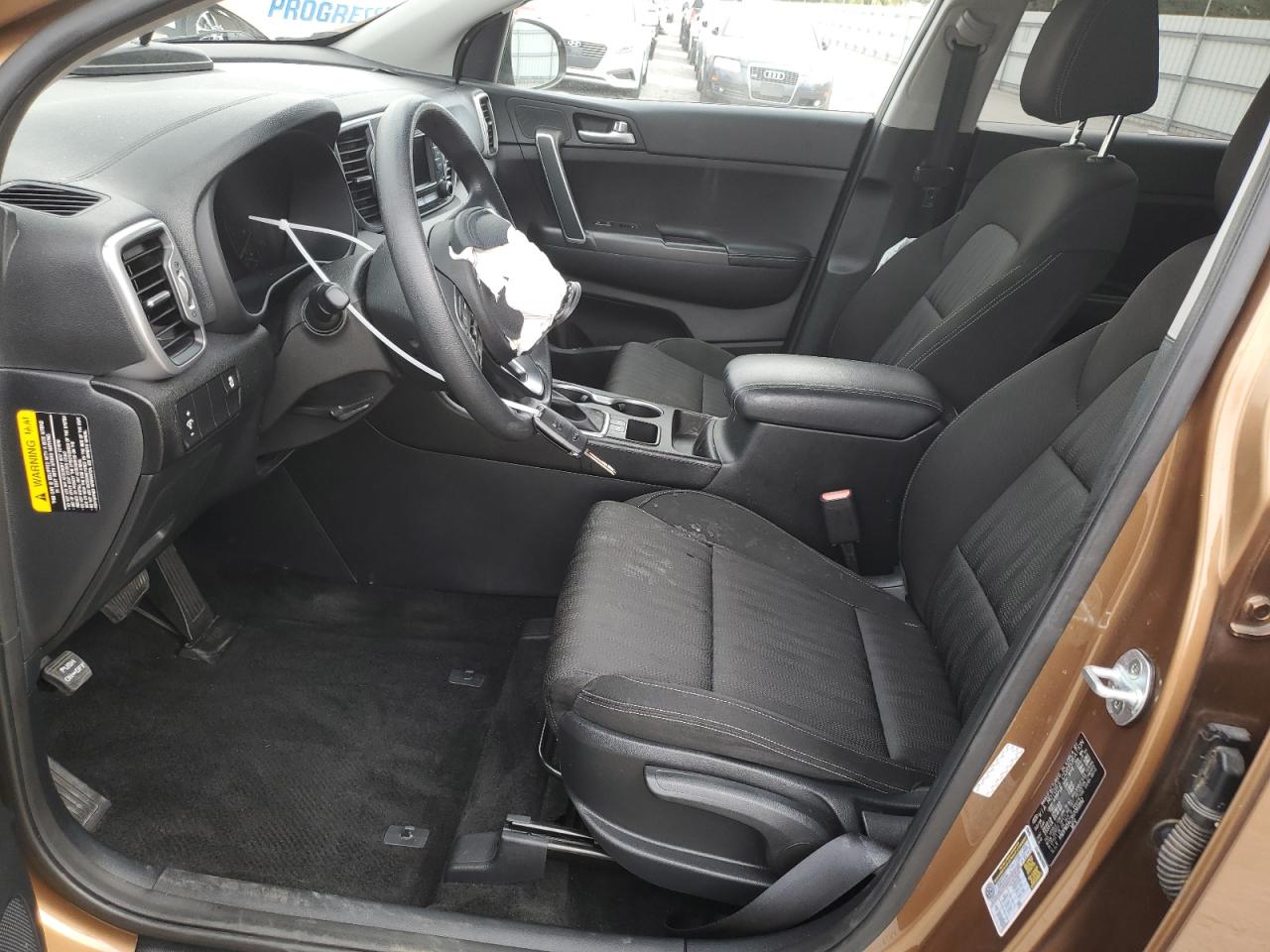 2017 Kia Sportage Lx Brown vin: KNDPM3AC3H7061892