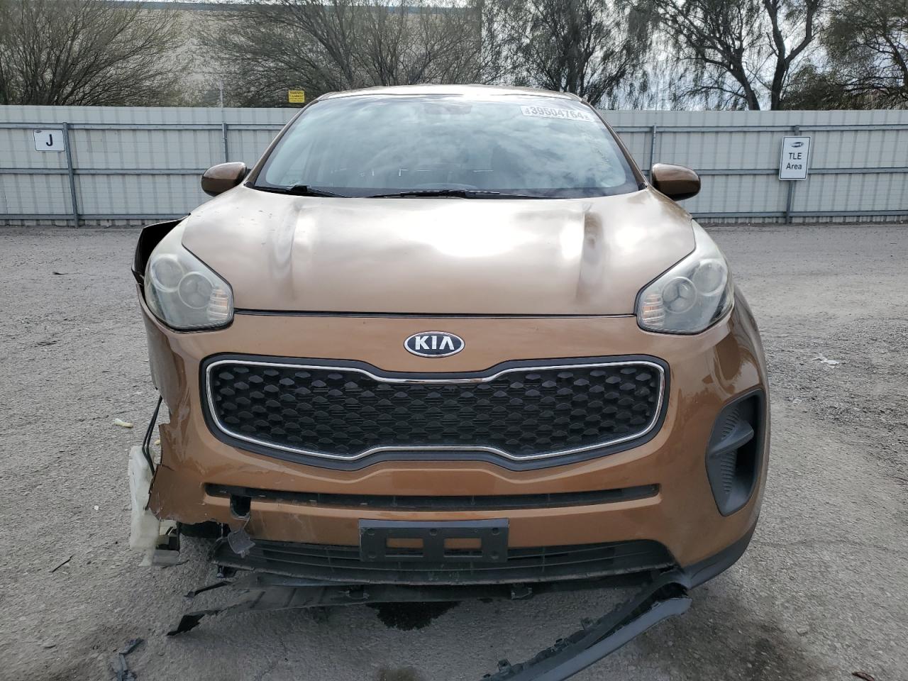 2017 Kia Sportage Lx Brown vin: KNDPM3AC3H7061892