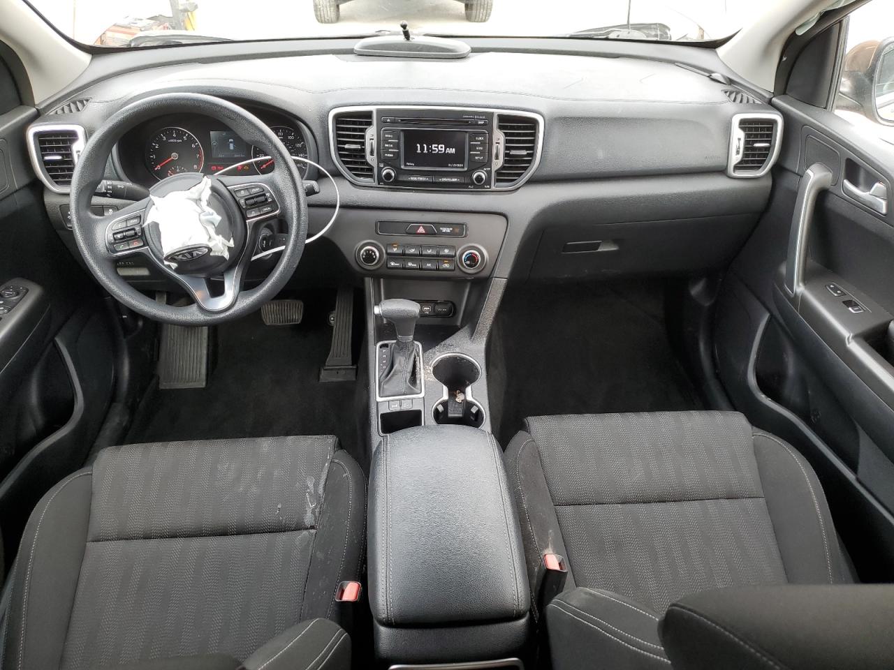 2017 Kia Sportage Lx Brown vin: KNDPM3AC3H7061892