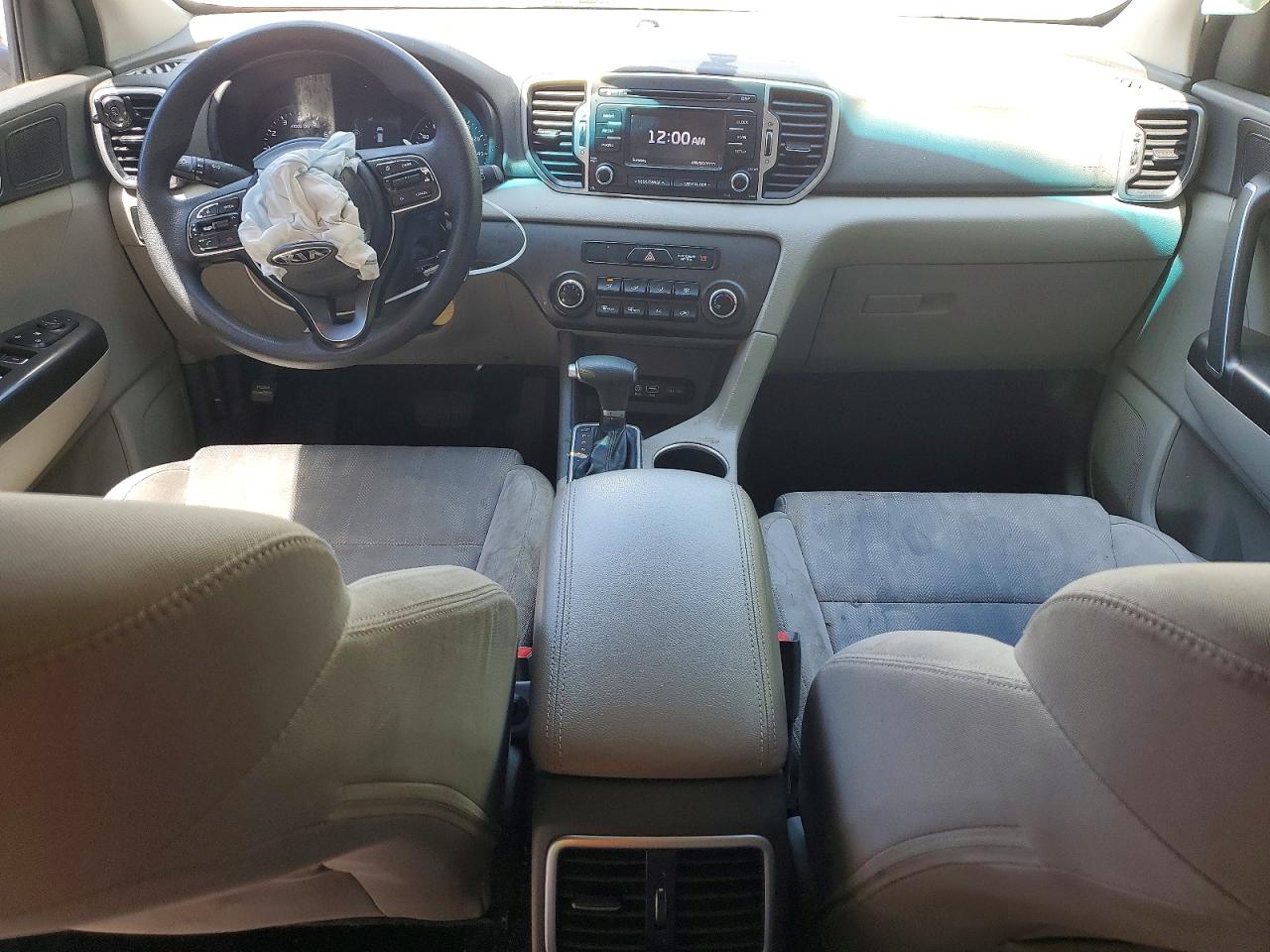 2019 Kia Sportage Lx Silver vin: KNDPM3AC3K7536593