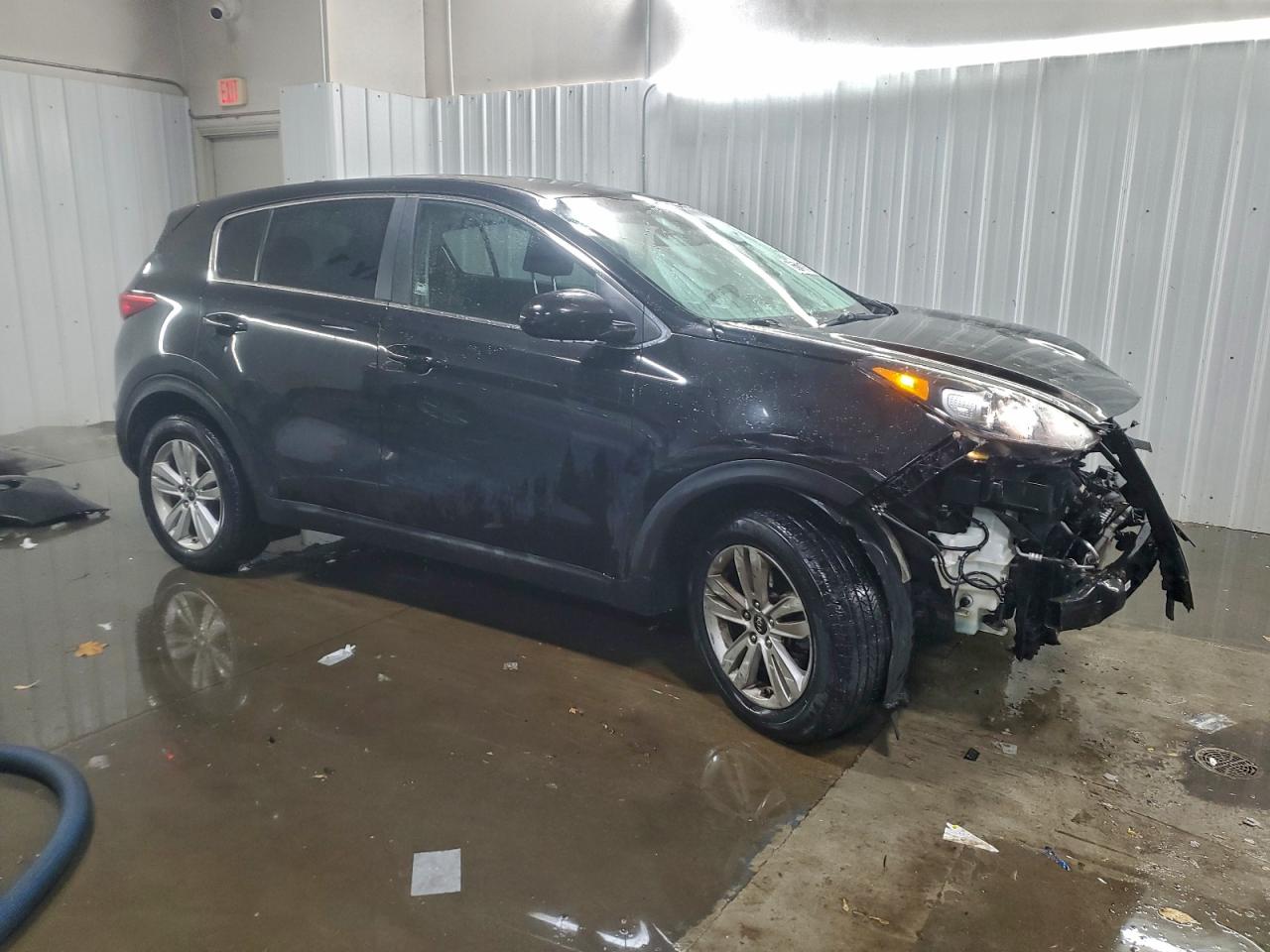 2019 Kia Sportage Lx Black vin: KNDPM3AC3K7562160