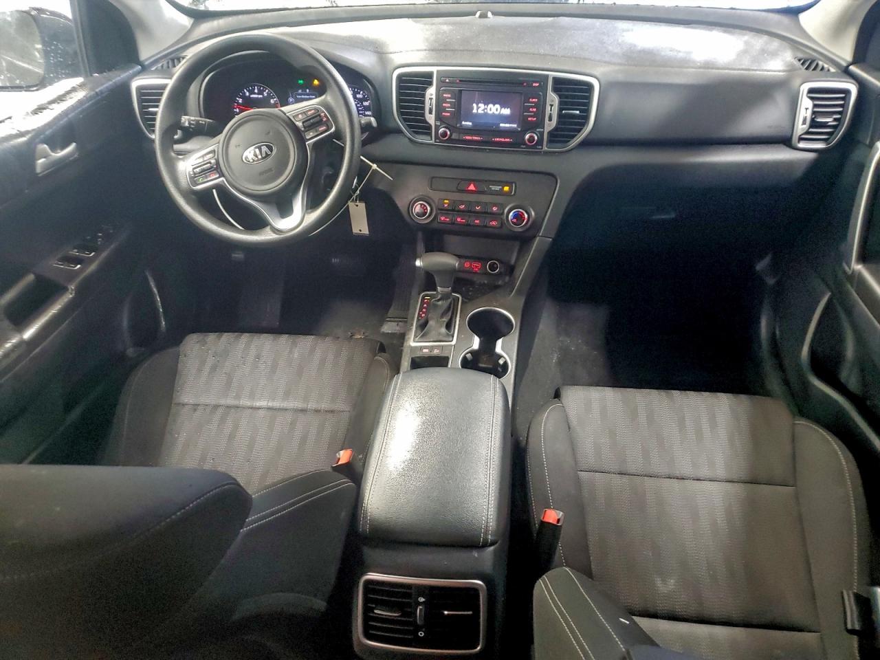 2019 Kia Sportage Lx Black vin: KNDPM3AC3K7562160