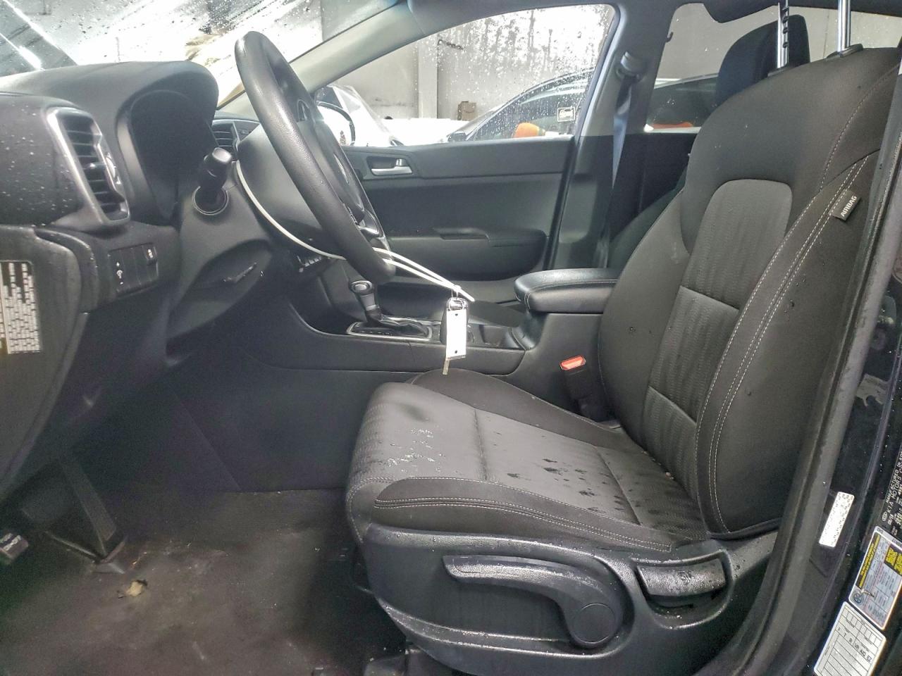 2019 Kia Sportage Lx Black vin: KNDPM3AC3K7562160