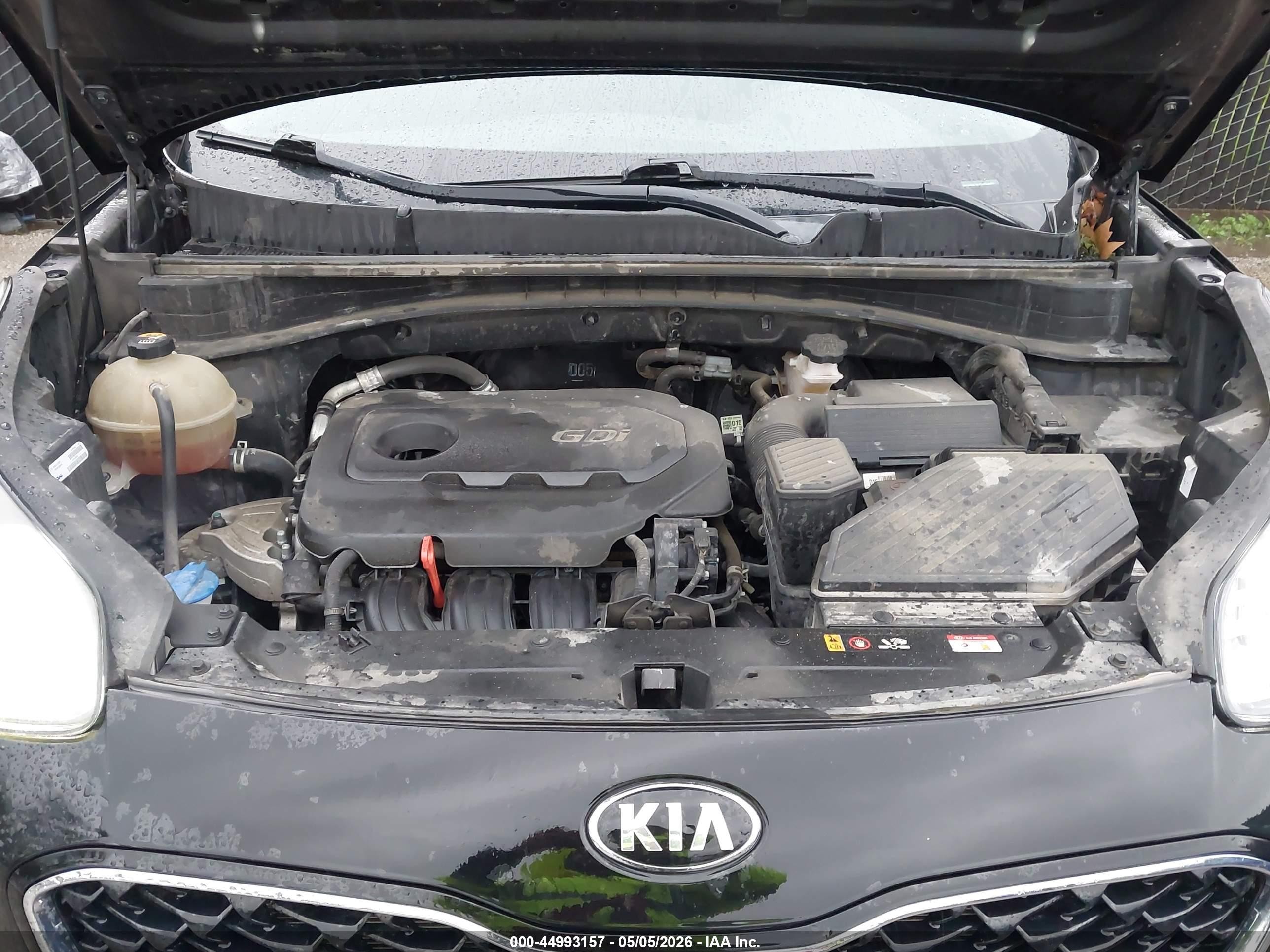 2022 Kia Sportage Lx Black vin: KNDPM3AC3N7964331