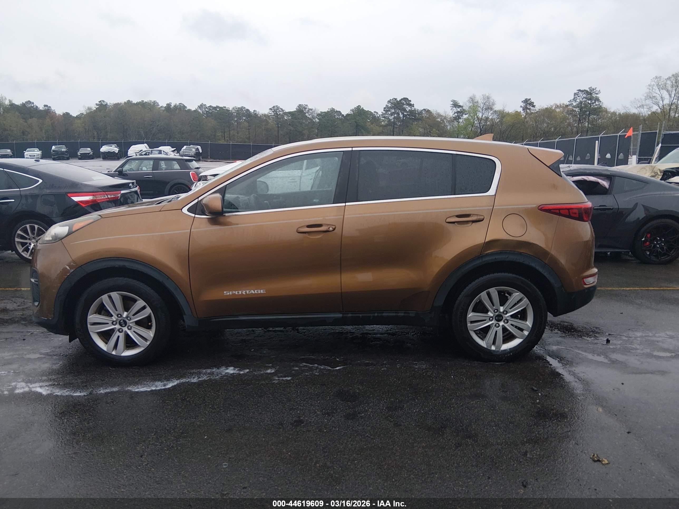 2017 Kia Sportage Lx Gold vin: KNDPM3AC4H7044678