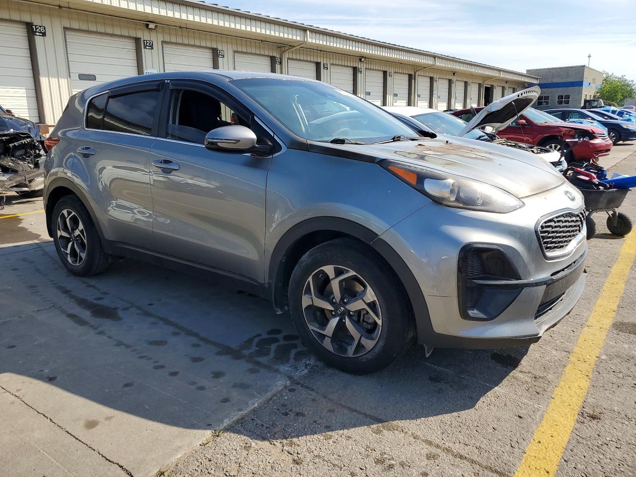 2020 Kia Sportage Lx Silver vin: KNDPM3AC4L7664407