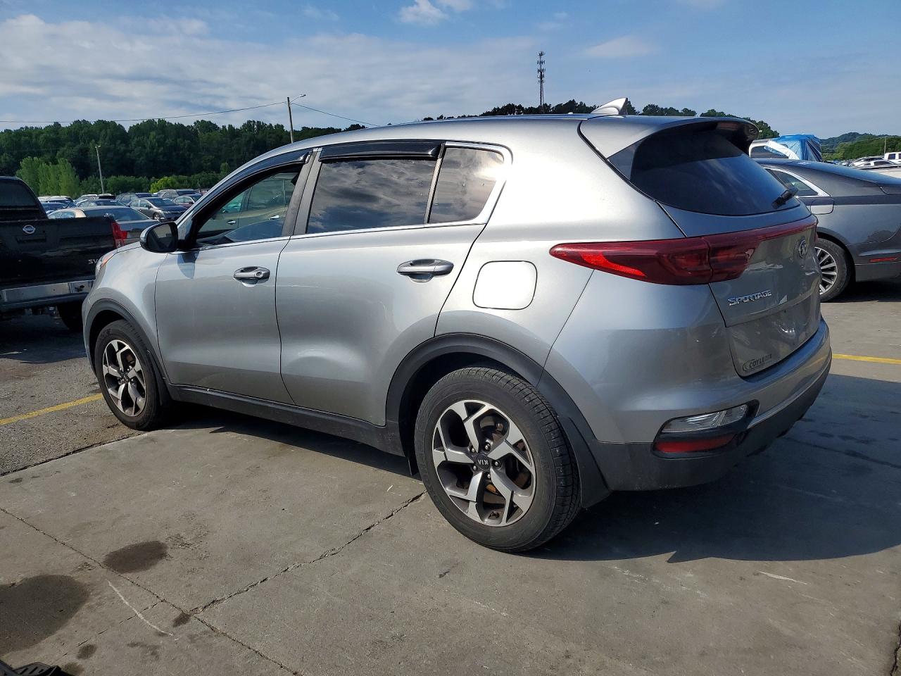 2020 Kia Sportage Lx Silver vin: KNDPM3AC4L7664407