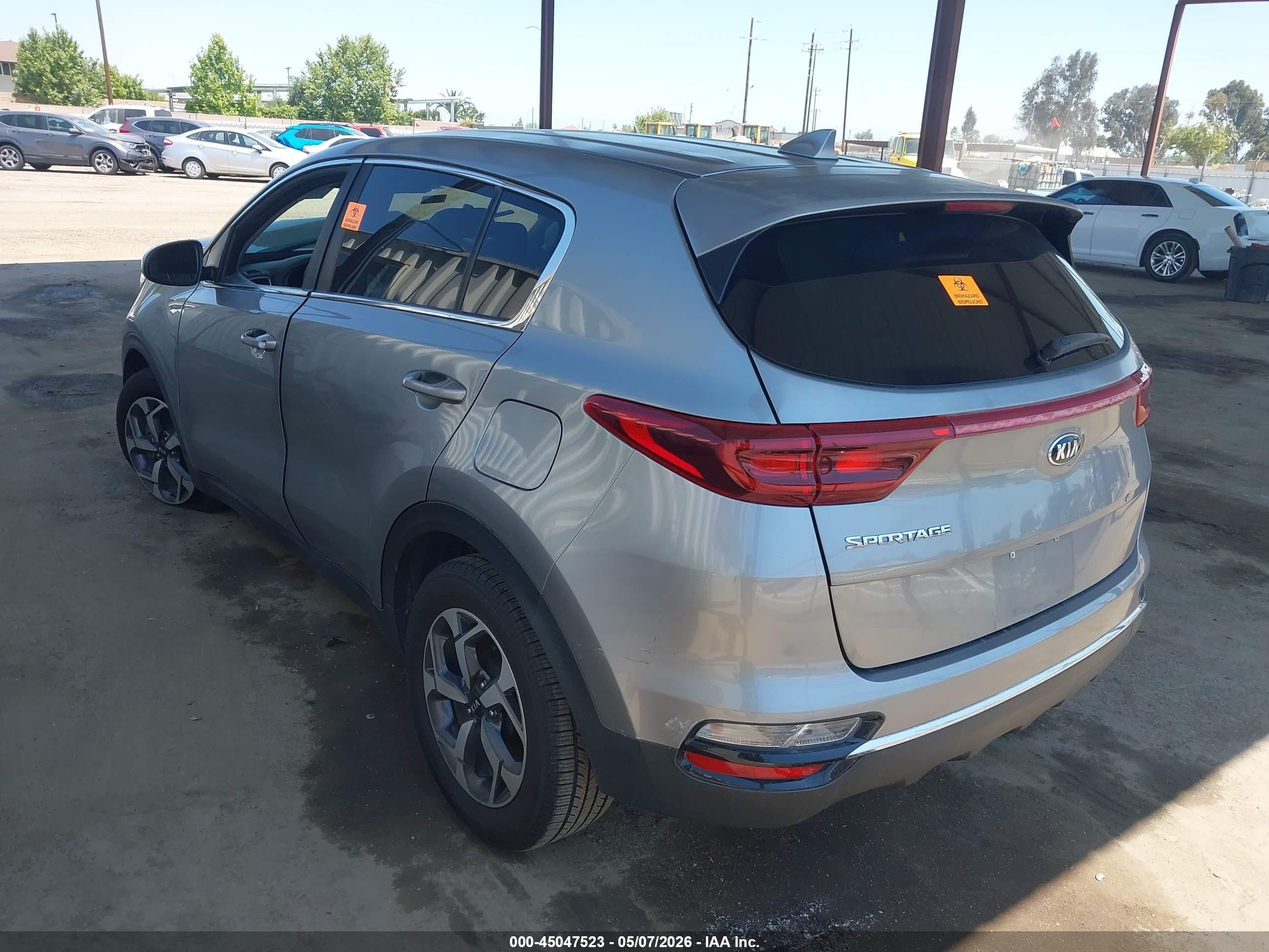 2020 Kia Sportage Lx Серый vin: KNDPM3AC4L7799242