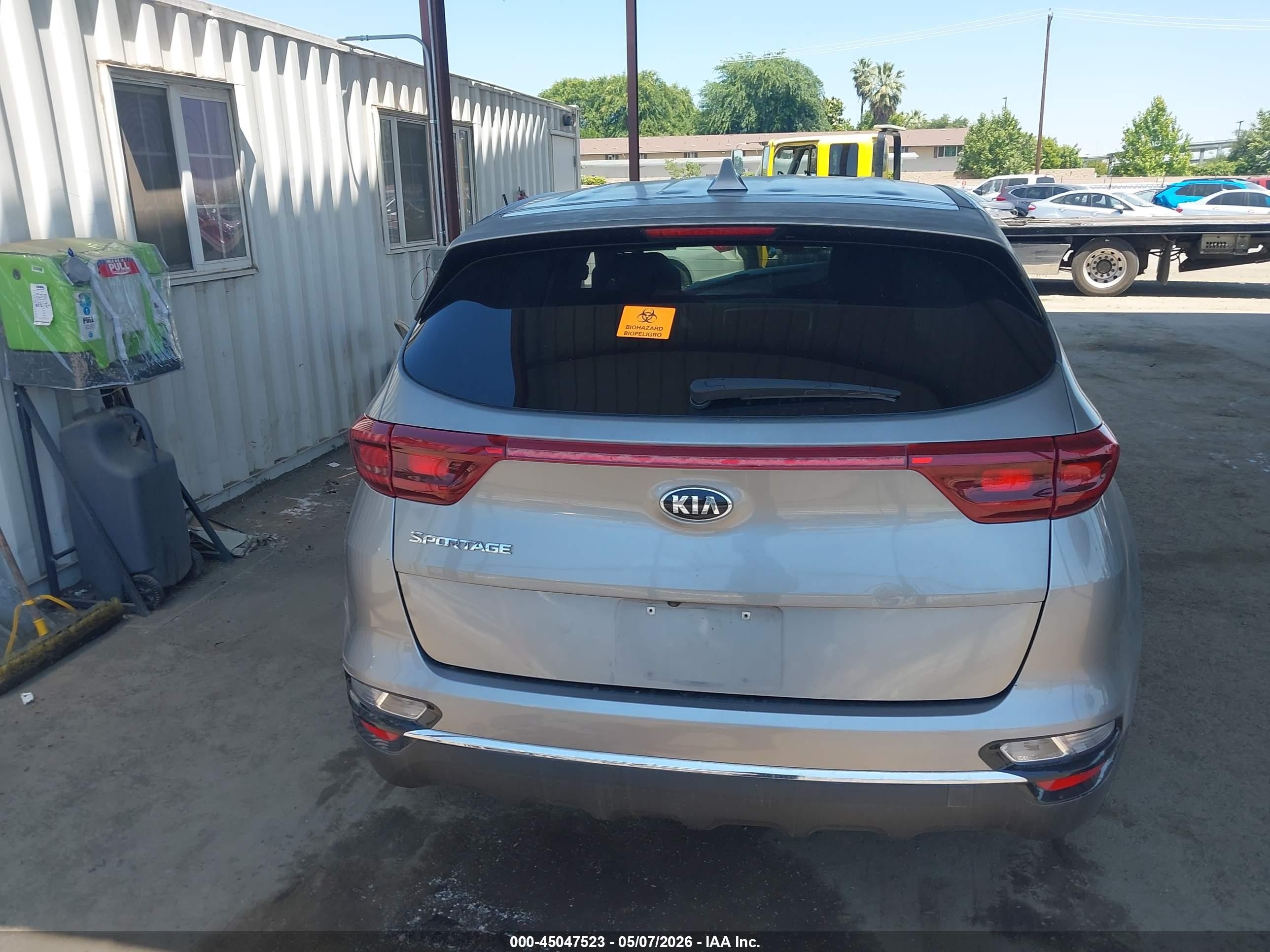2020 Kia Sportage Lx Серый vin: KNDPM3AC4L7799242