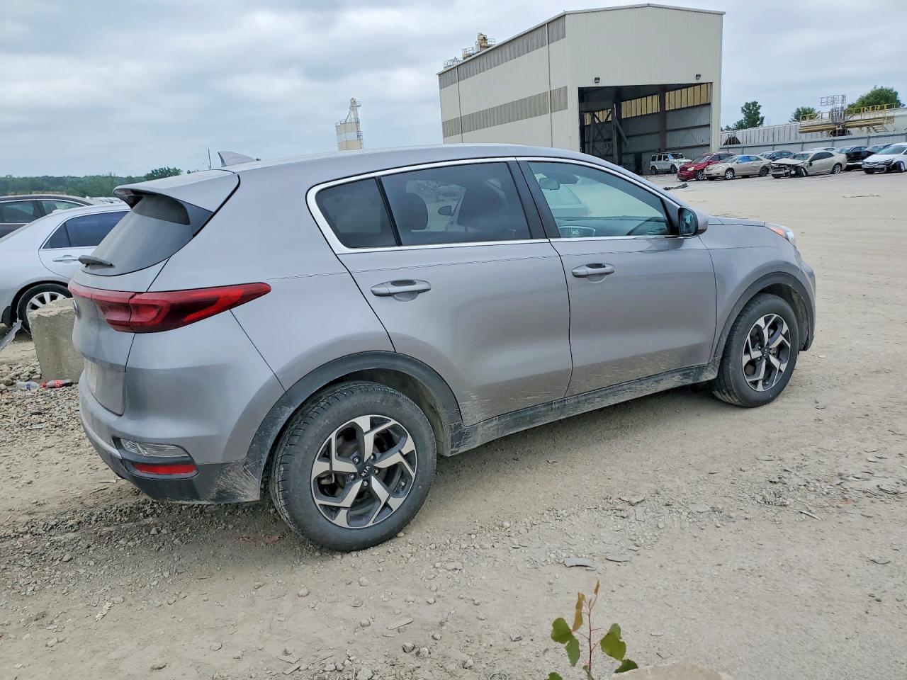 2022 Kia Sportage Lx Gray vin: KNDPM3AC4N7997452
