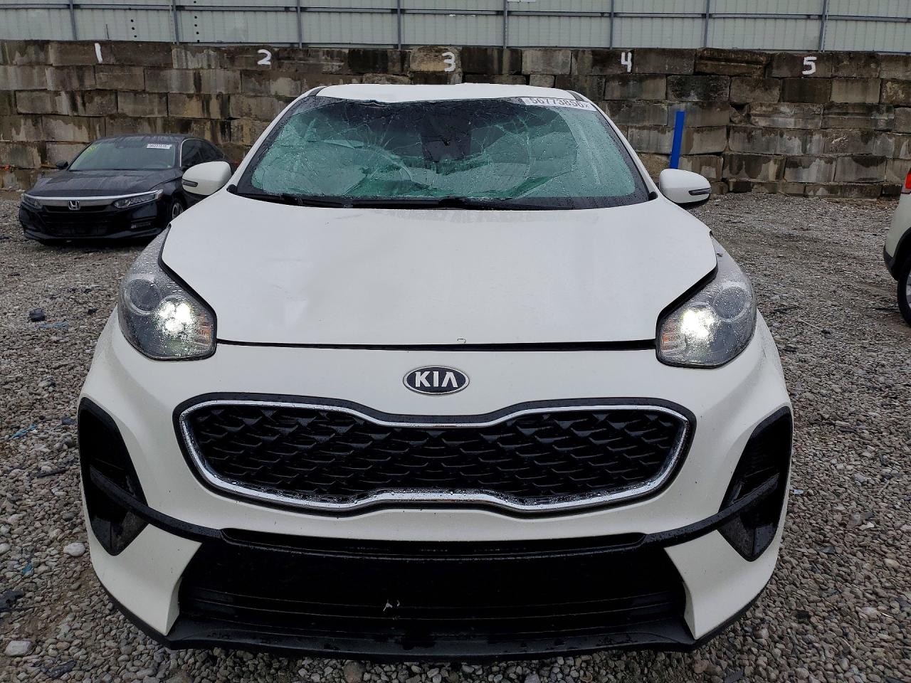 2022 Kia Sportage Lx Белый vin: KNDPM3AC5N7006372
